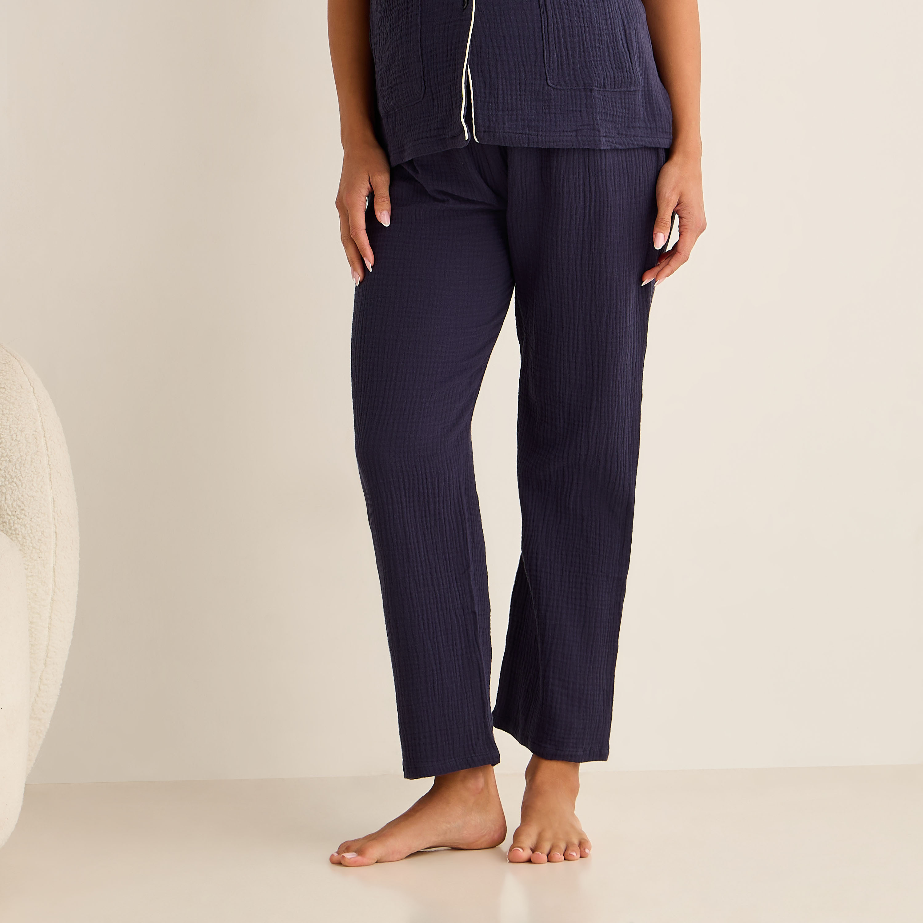 Maternity Pyjama Set Shirt & Pants Cotton-women-clothing-nightwear-pyjamas-longsets-image-4