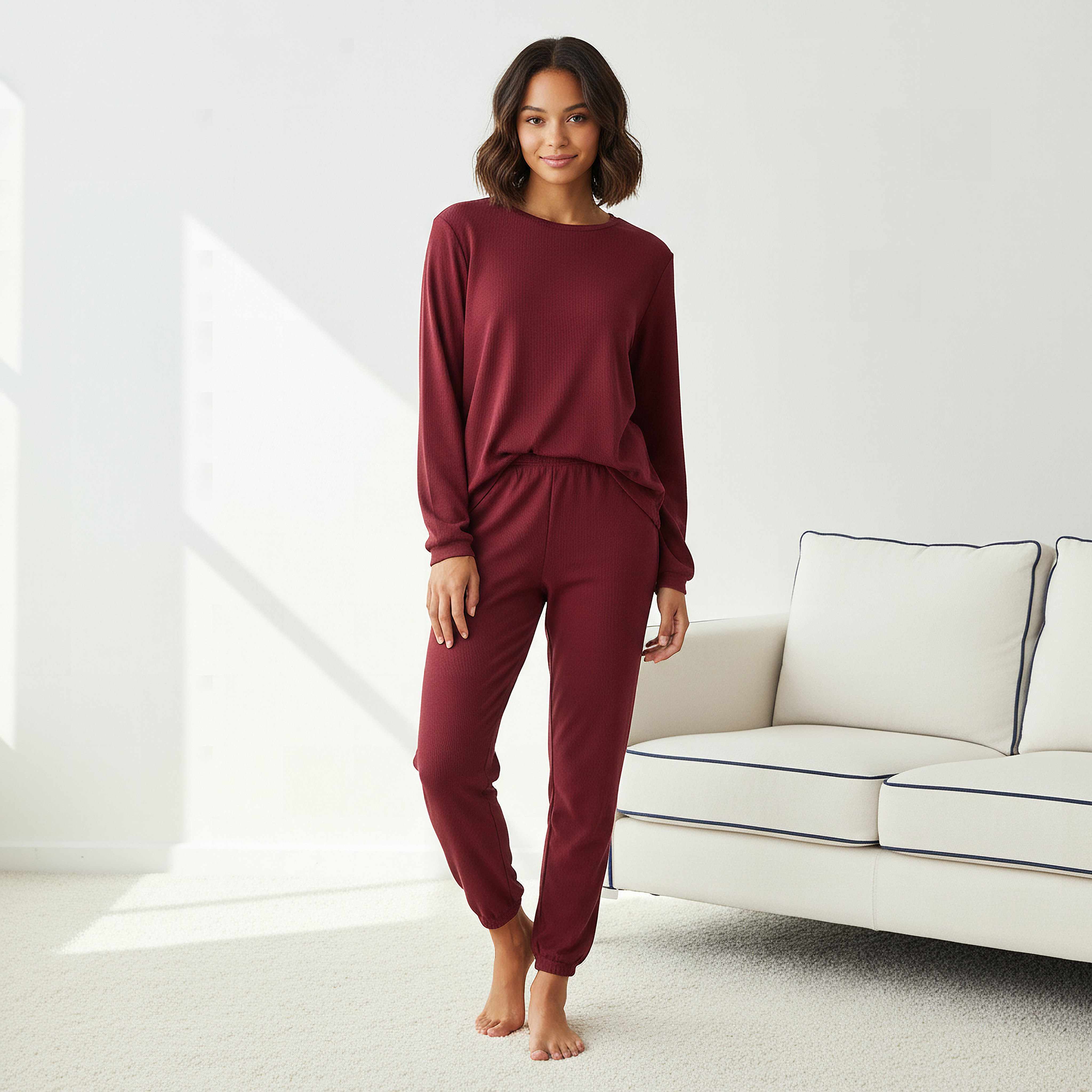 Pyjama Set Top & Pants-women-clothing-nightwear-pyjamas-longsets-image-1