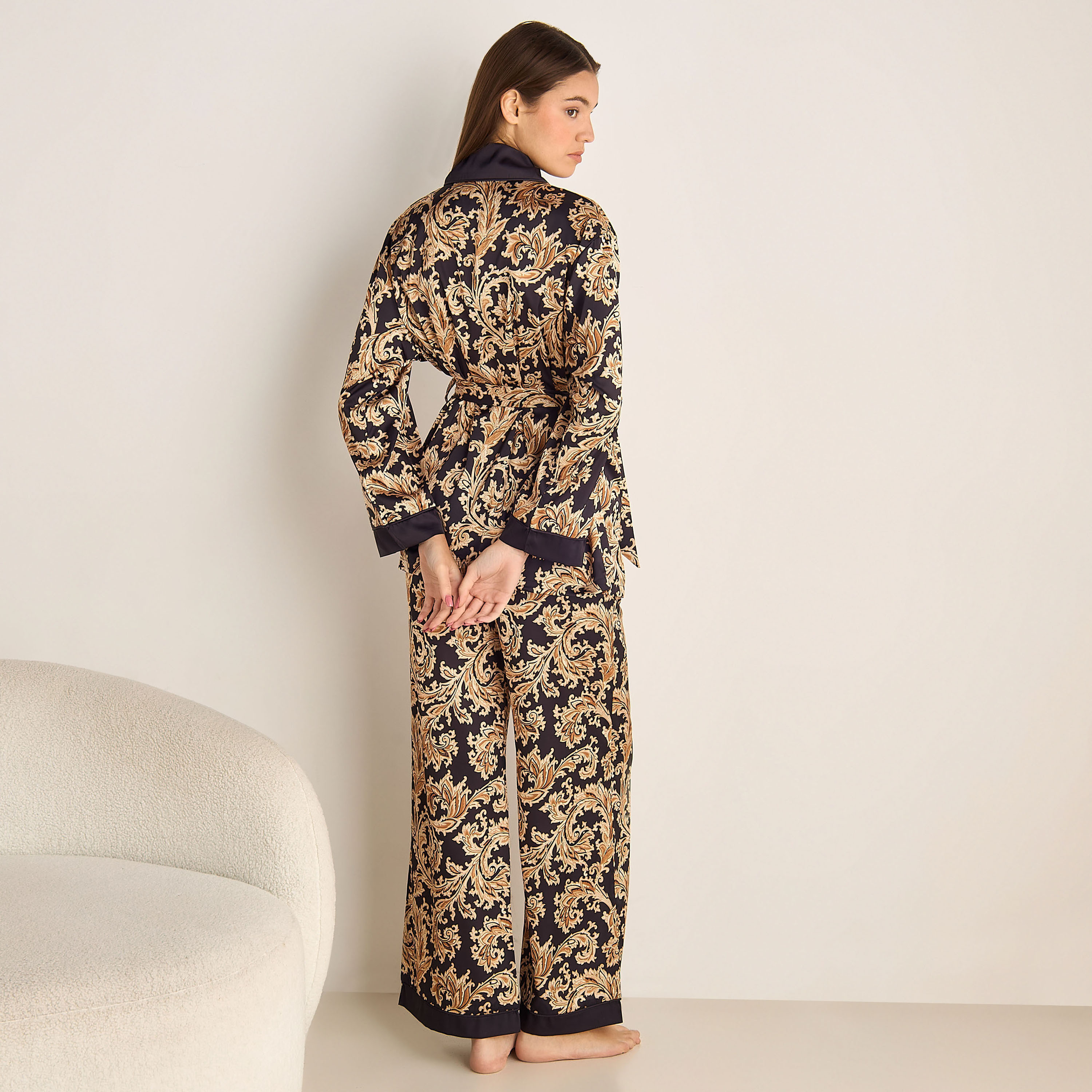 Floral Print Pyjama Set-women-clothing-nightwear-pyjamas-longsets-image-3