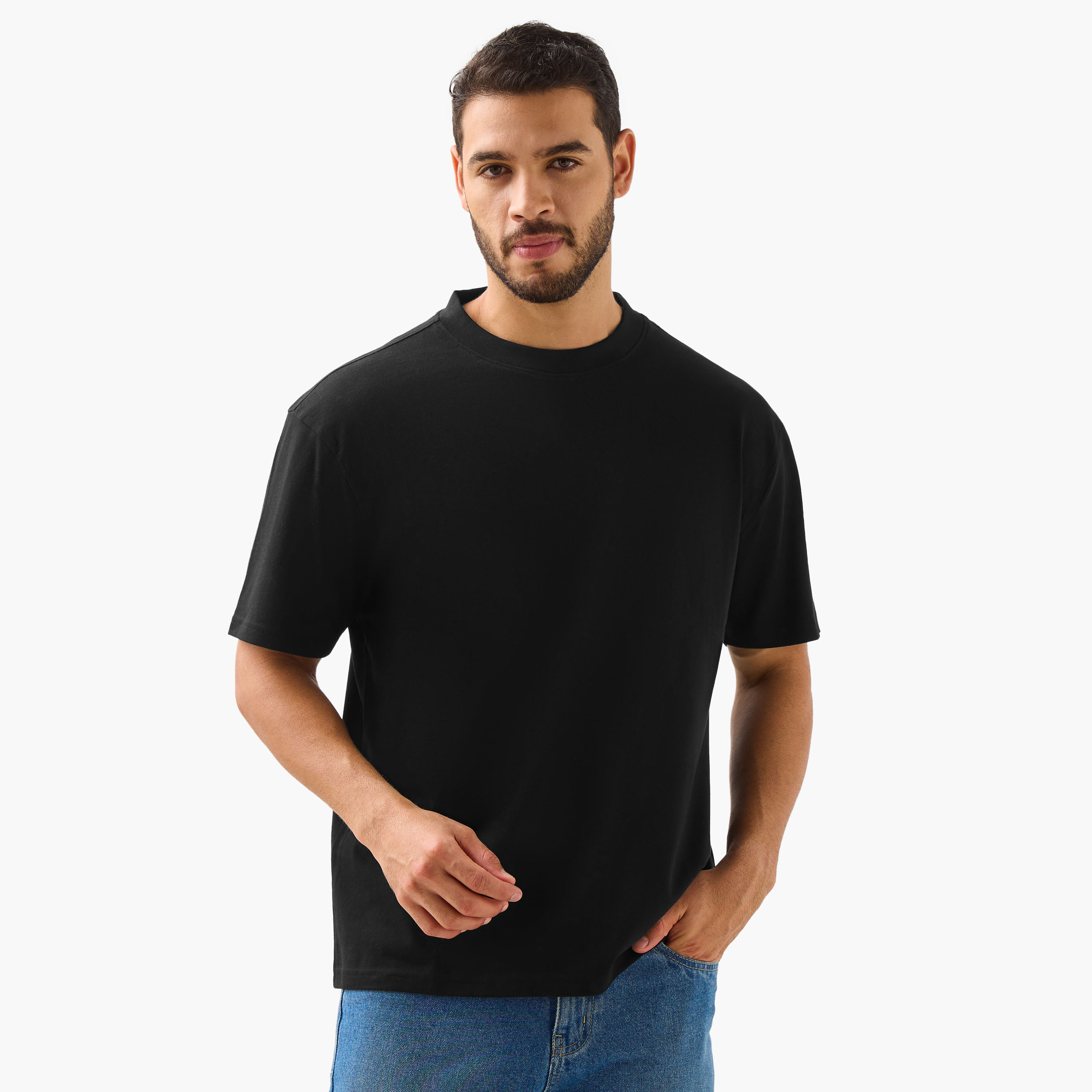 Men Oversized Crew Neck Short Sleeve T-Shirt - Set of 2-men-clothing-tshirtsandpolos-tshirts-image-3