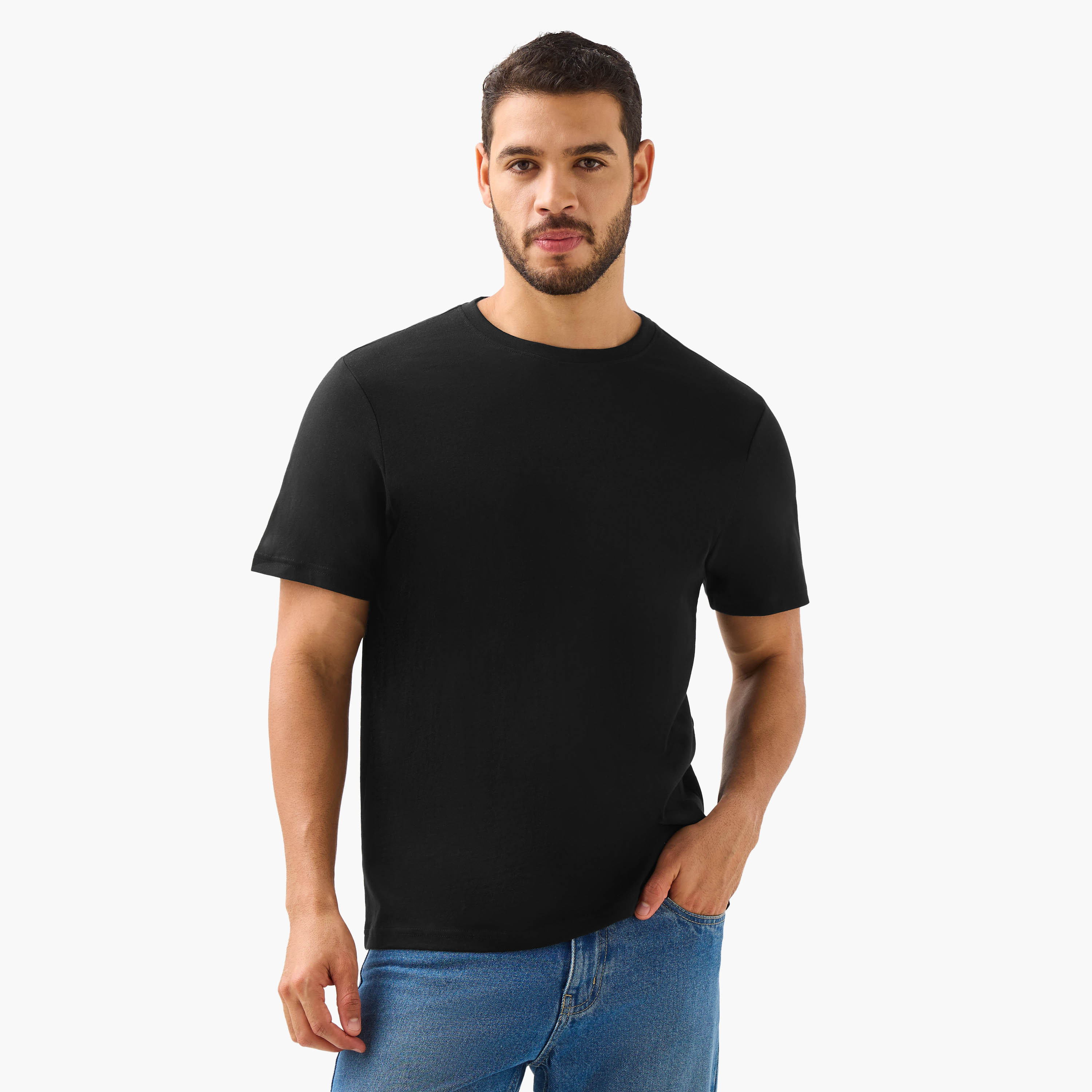 Men Crew Neck Short Sleeve T-shirt - Set of 2-men-clothing-tshirtsandpolos-tshirts-image-3