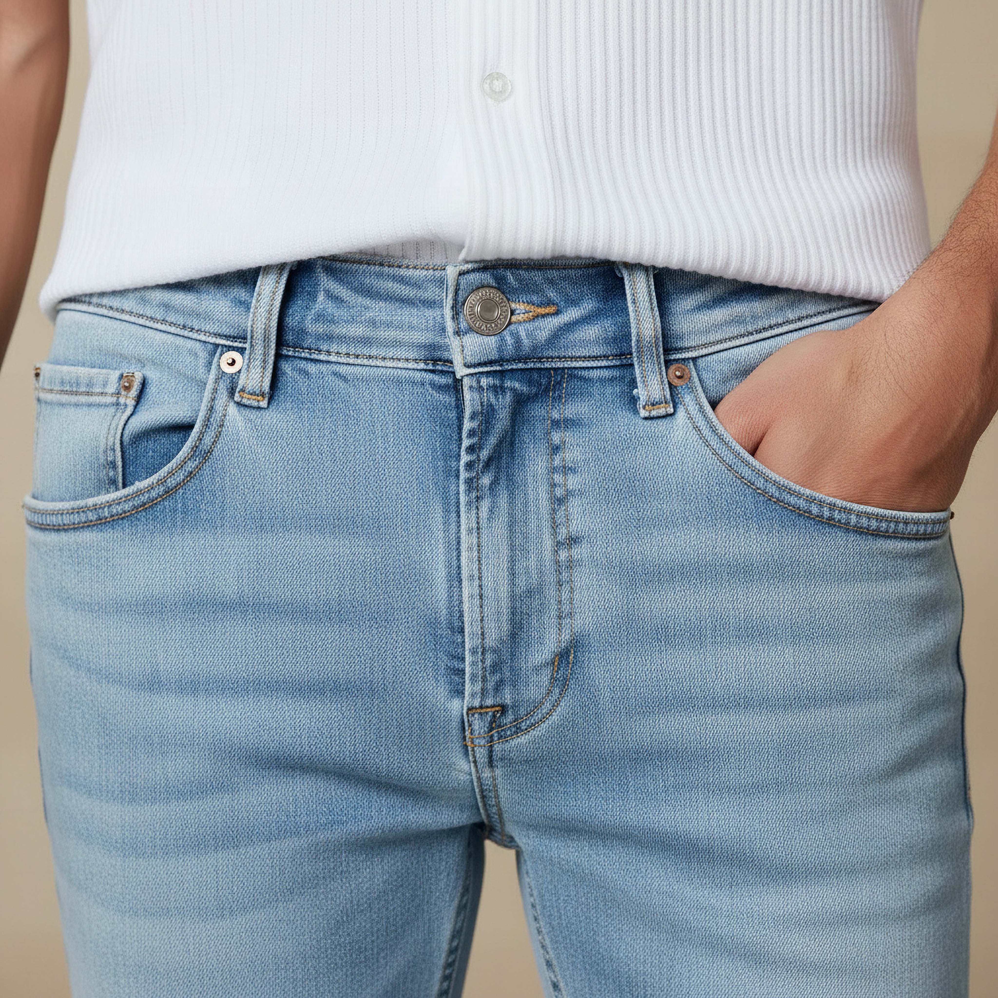 Men Skinny Fit Flexi Waist Pocket Jeans-men-clothing-bottoms-jeans-image-4