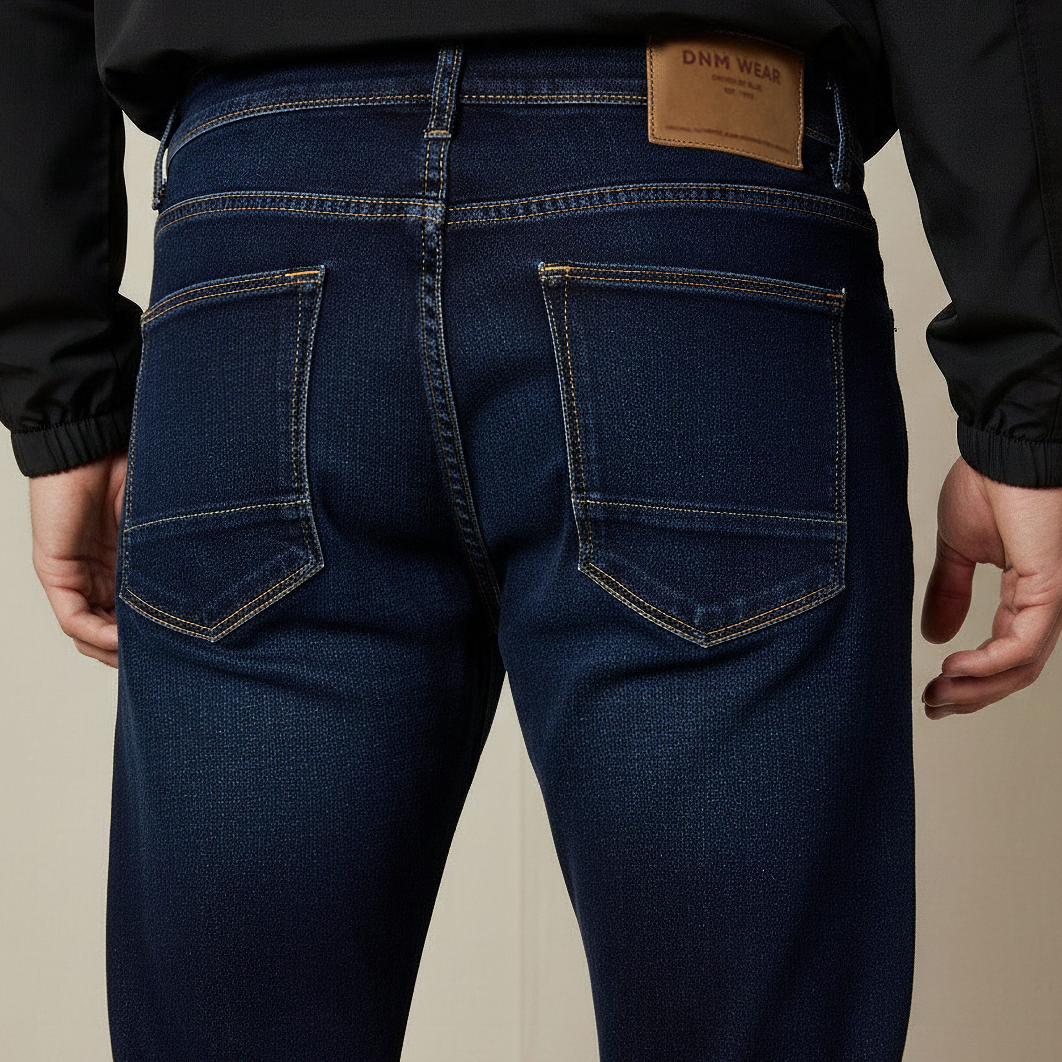 Men Skinny Fit Flexi Waist Pocket Jeans-men-clothing-bottoms-jeans-image-5