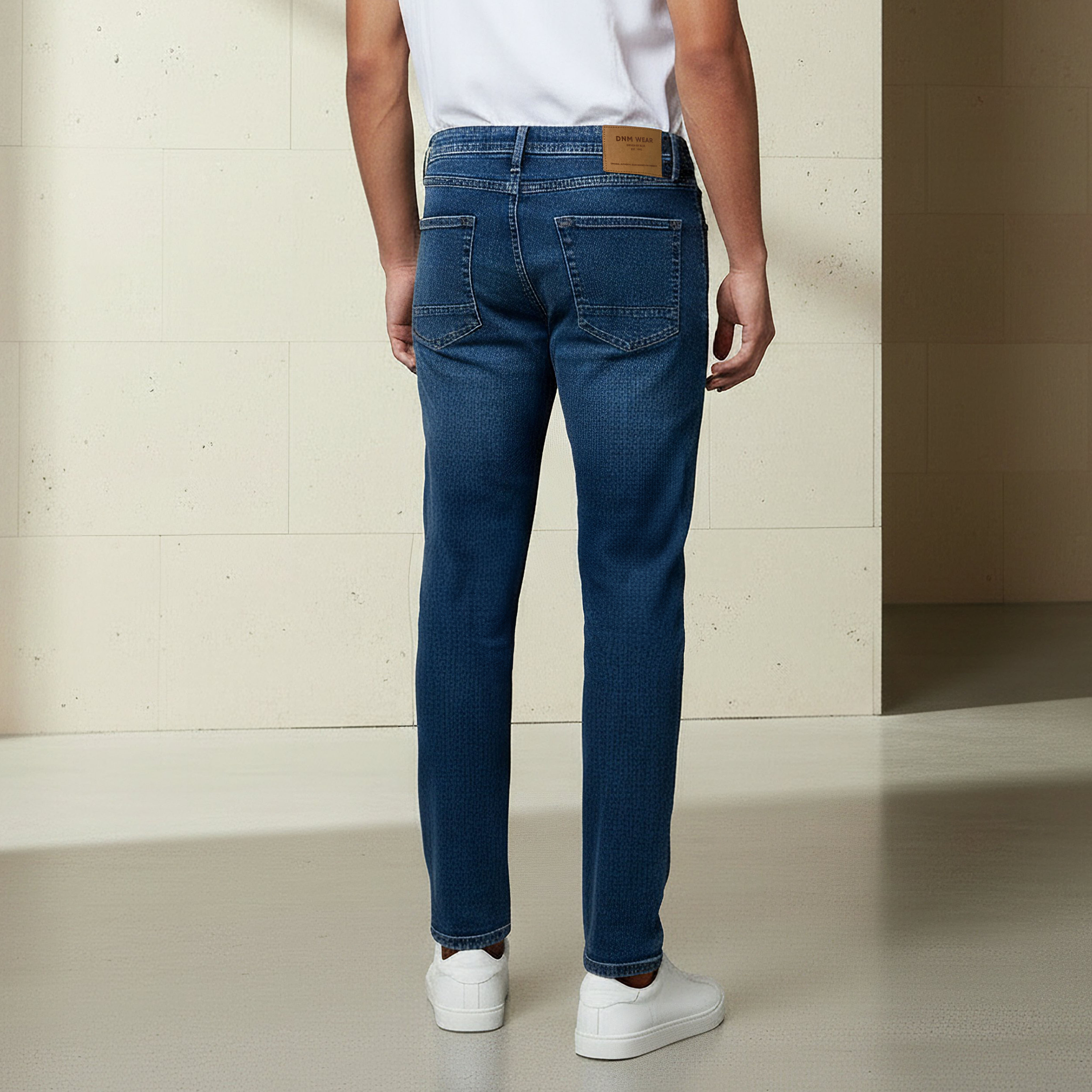 Men Skinny Fit Flexi Waist Pocket Jeans-men-clothing-bottoms-jeans-image-3