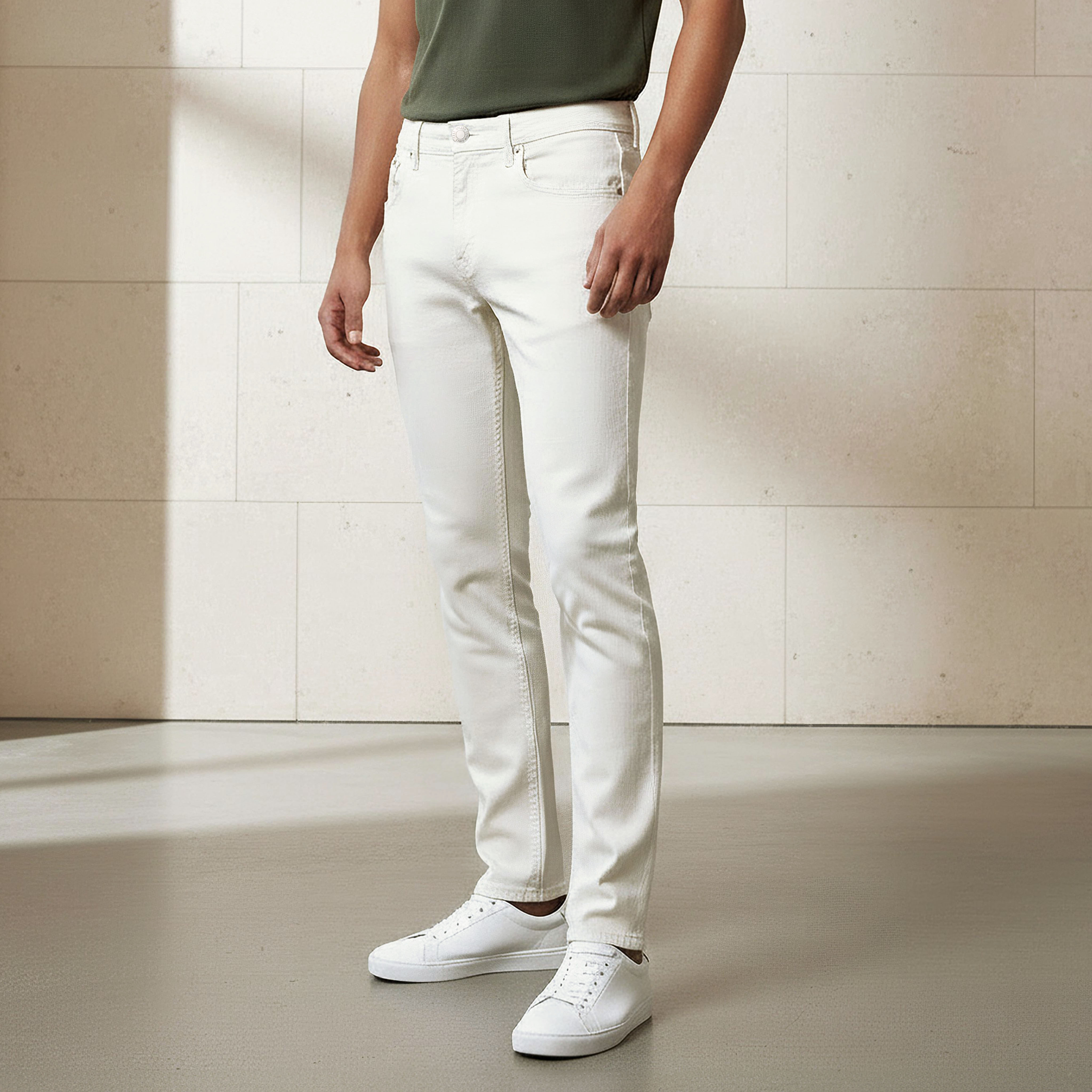 Men Skinny Fit Flexi Waist Pocket Jeans-men-clothing-bottoms-jeans-image-1