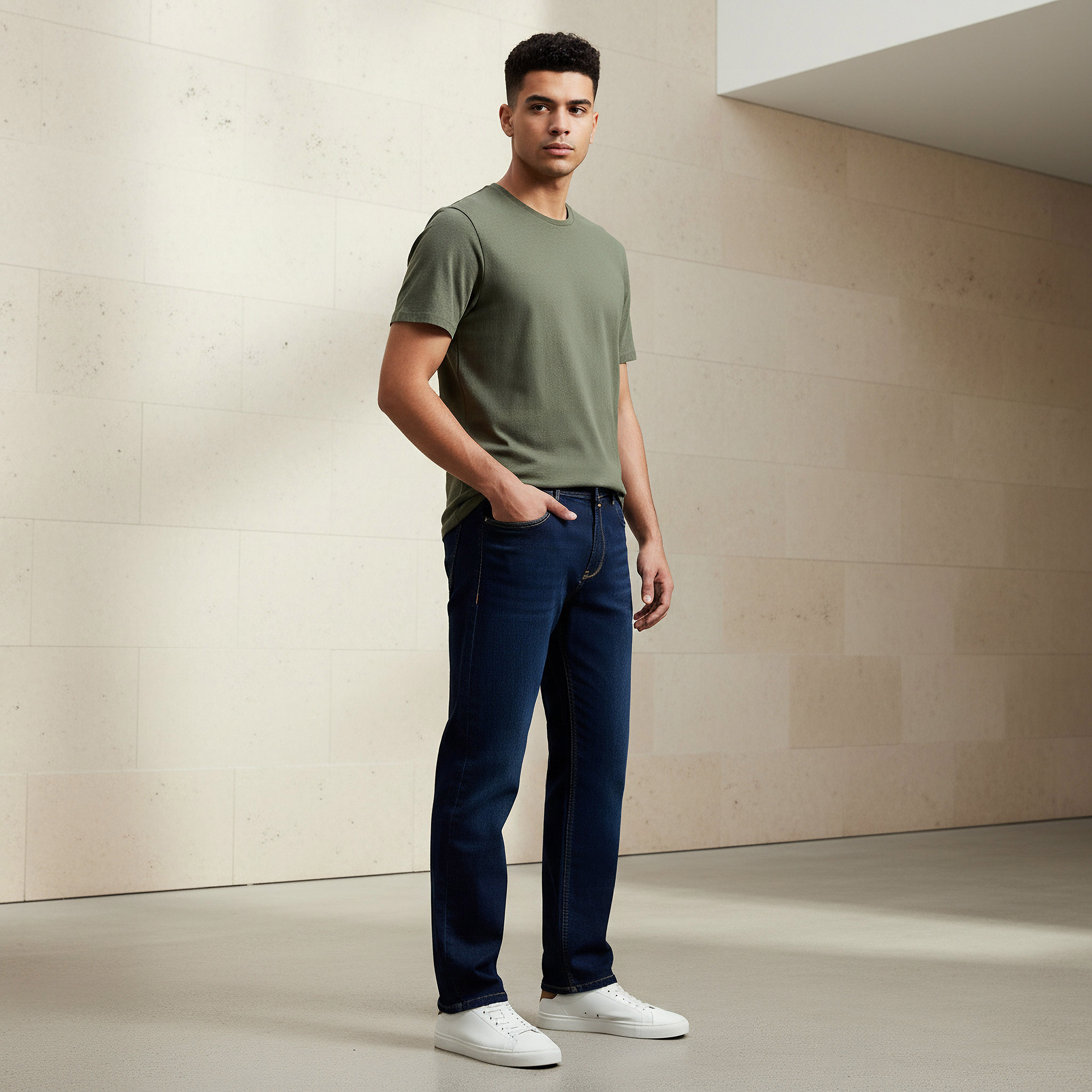 Men Straight Fit Mid-Rise Jeans-men-clothing-bottoms-jeans-image-2