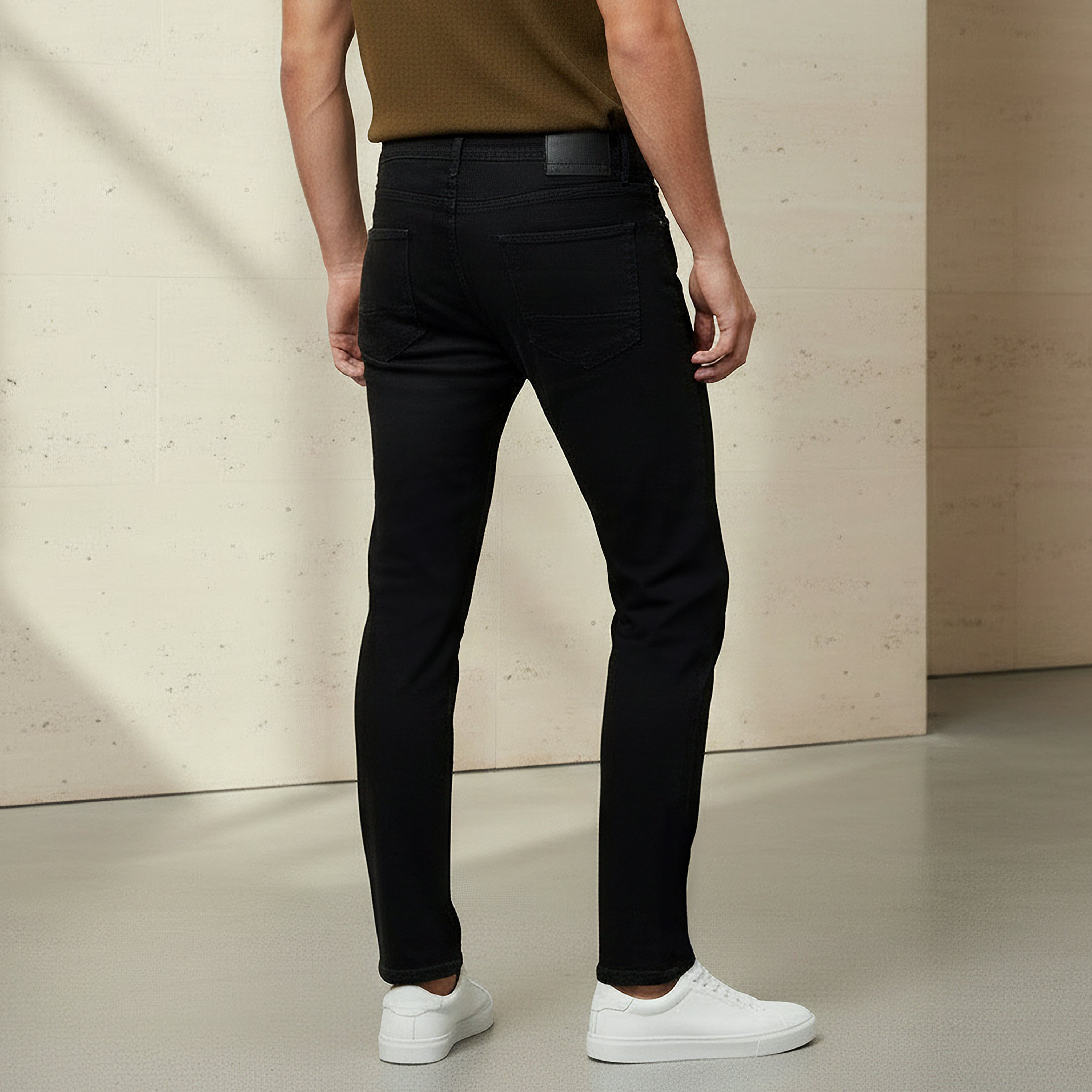 Men Tapered Fit Mid-Rise Jeans-men-clothing-bottoms-jeans-image-3