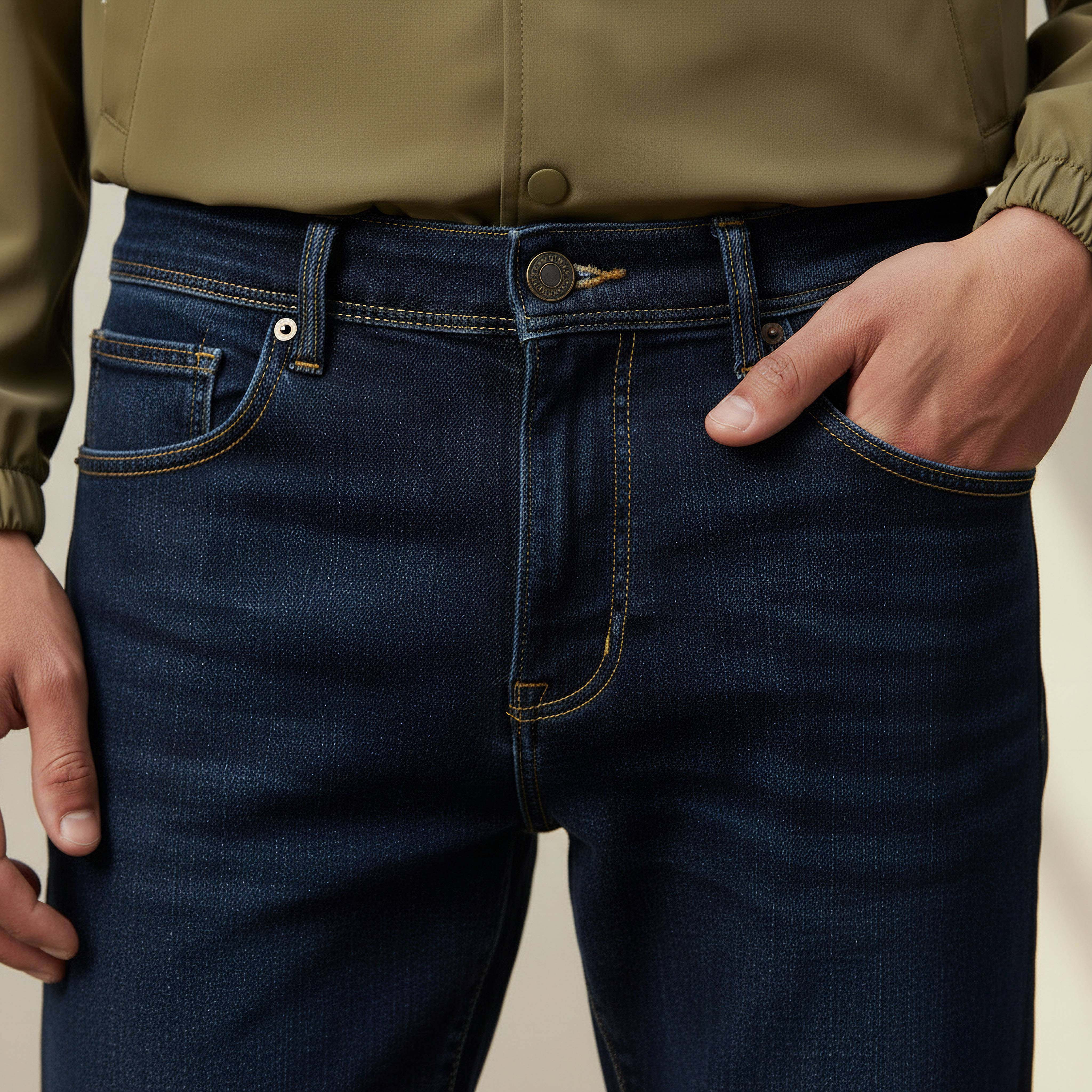 Men Tapered Fit Mid-Rise Jeans-men-clothing-bottoms-jeans-image-4