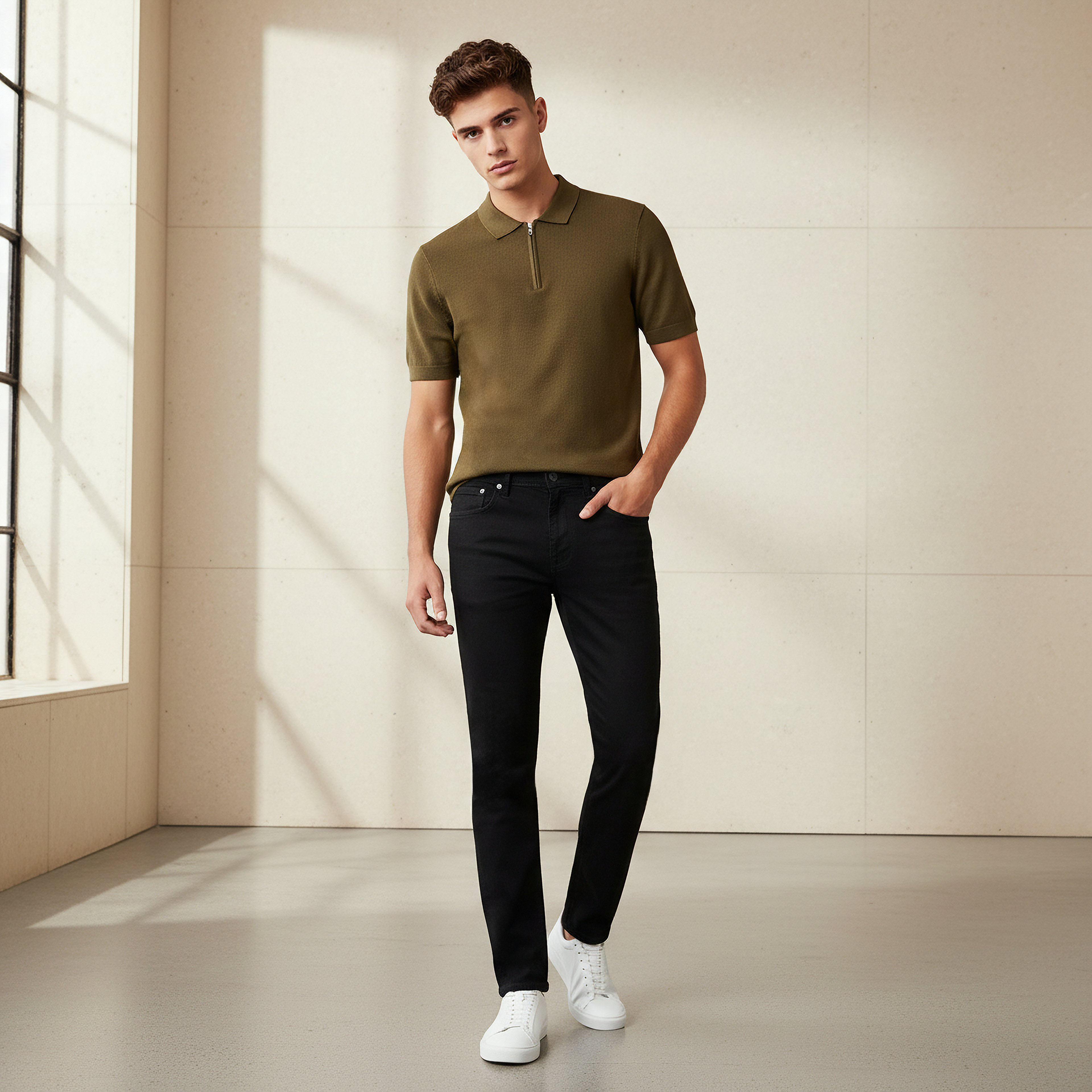 Men Slim Fit Mid-Rise Jeans-men-clothing-bottoms-jeans-image-2