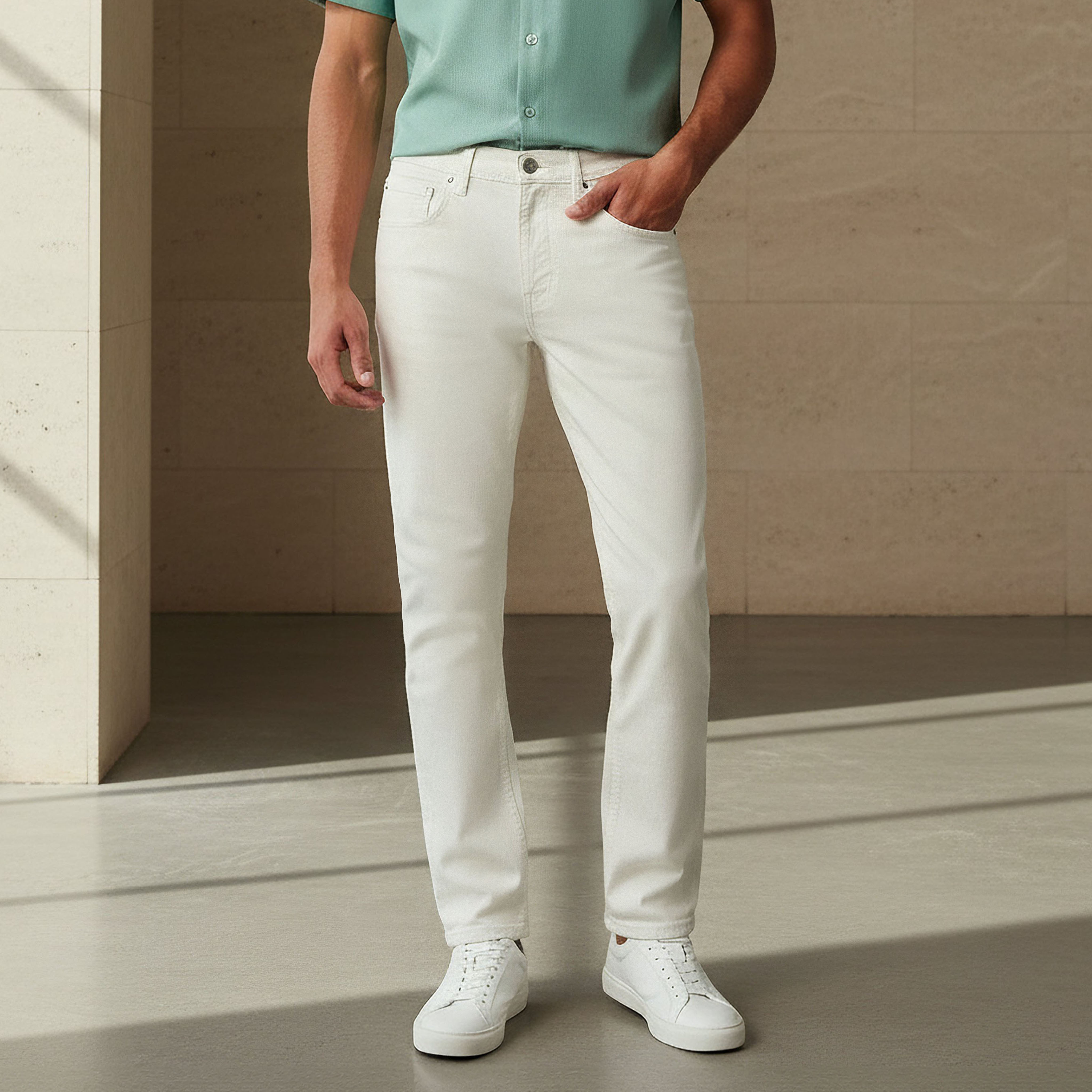 Men Slim Fit Mid-Rise Jeans-men-clothing-bottoms-jeans-image-1