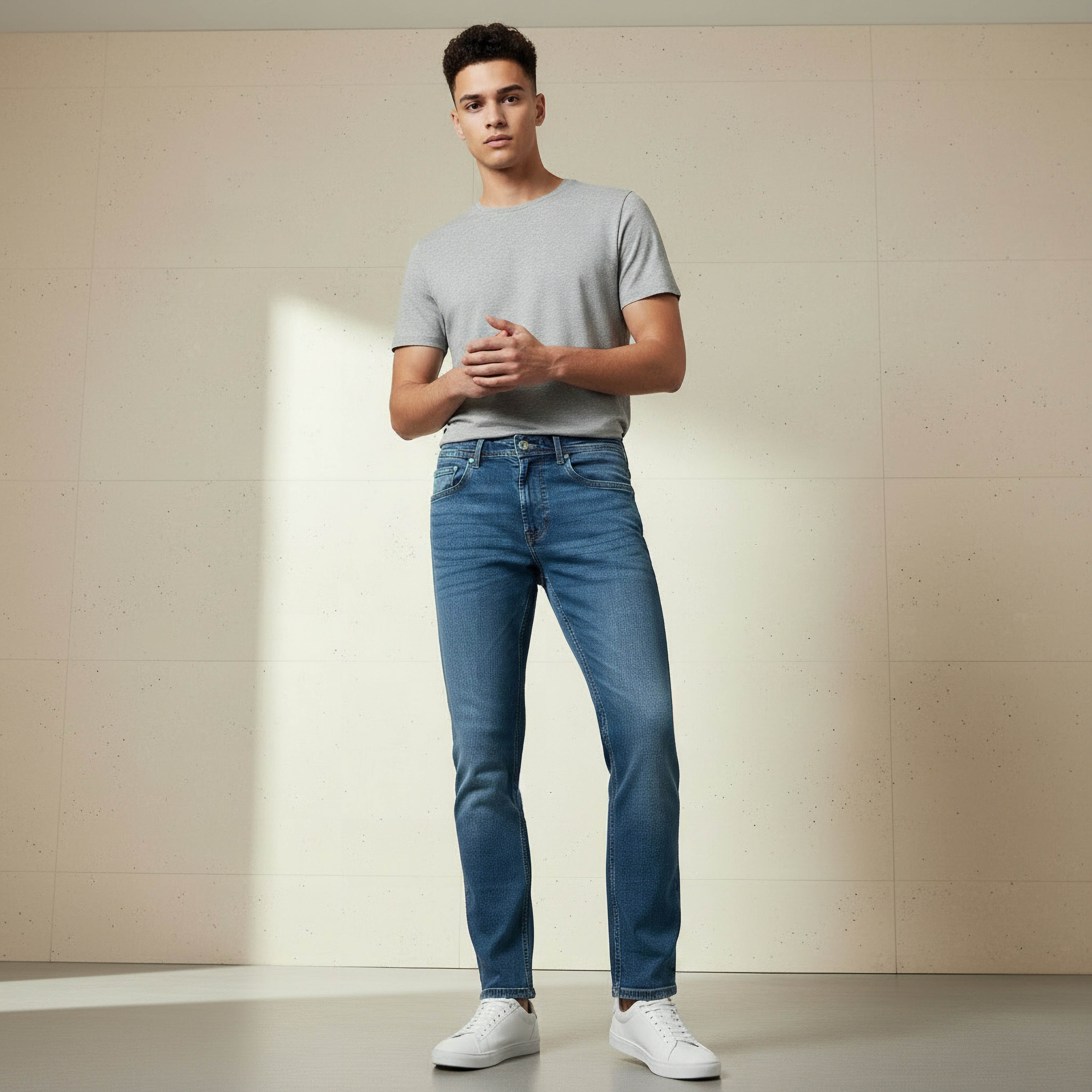 Men Slim Fit Mid-Rise Jeans-men-clothing-bottoms-jeans-image-2