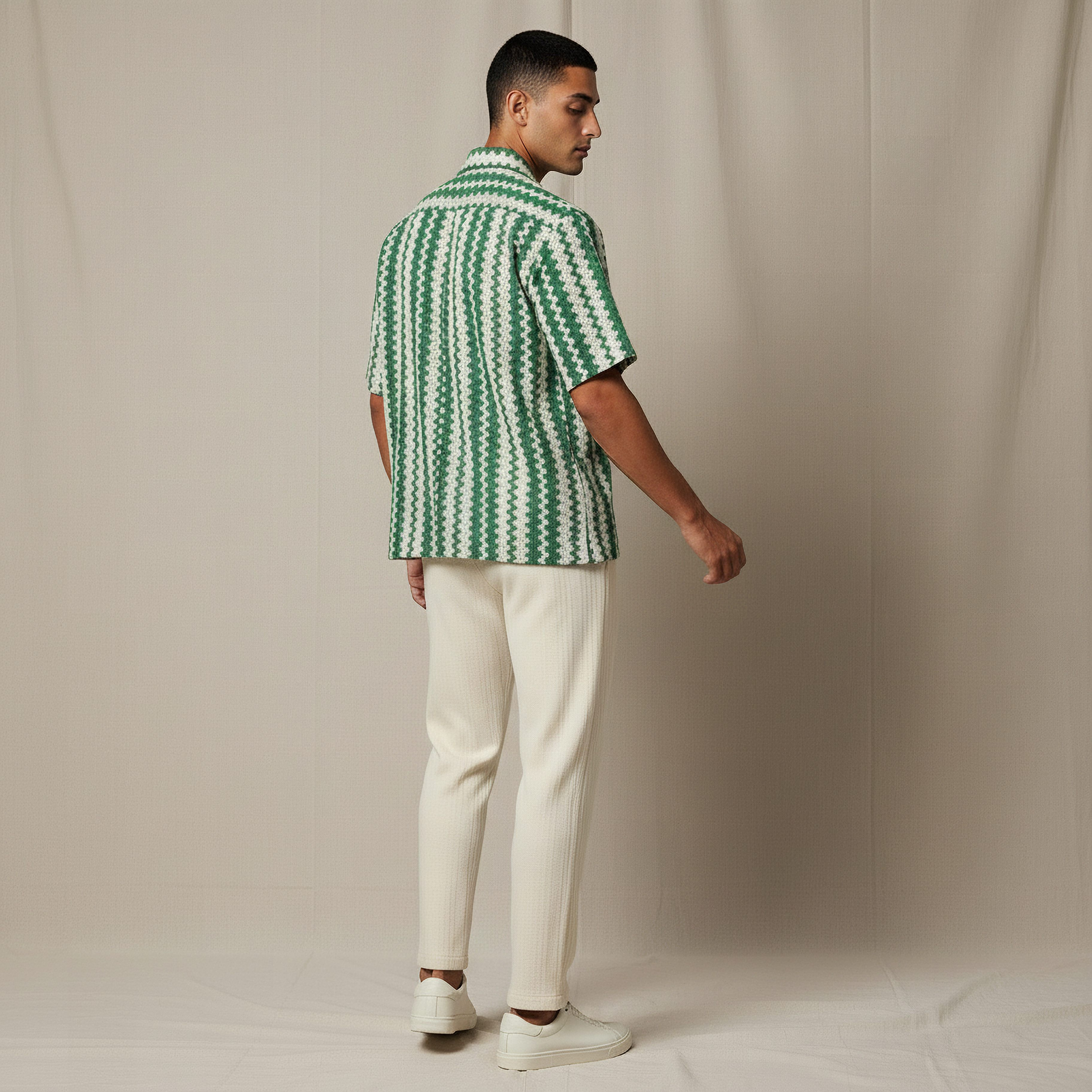 Men Camp Collar Striped Short Sleeves Resort Shirt-men-clothing-shirts-image-3