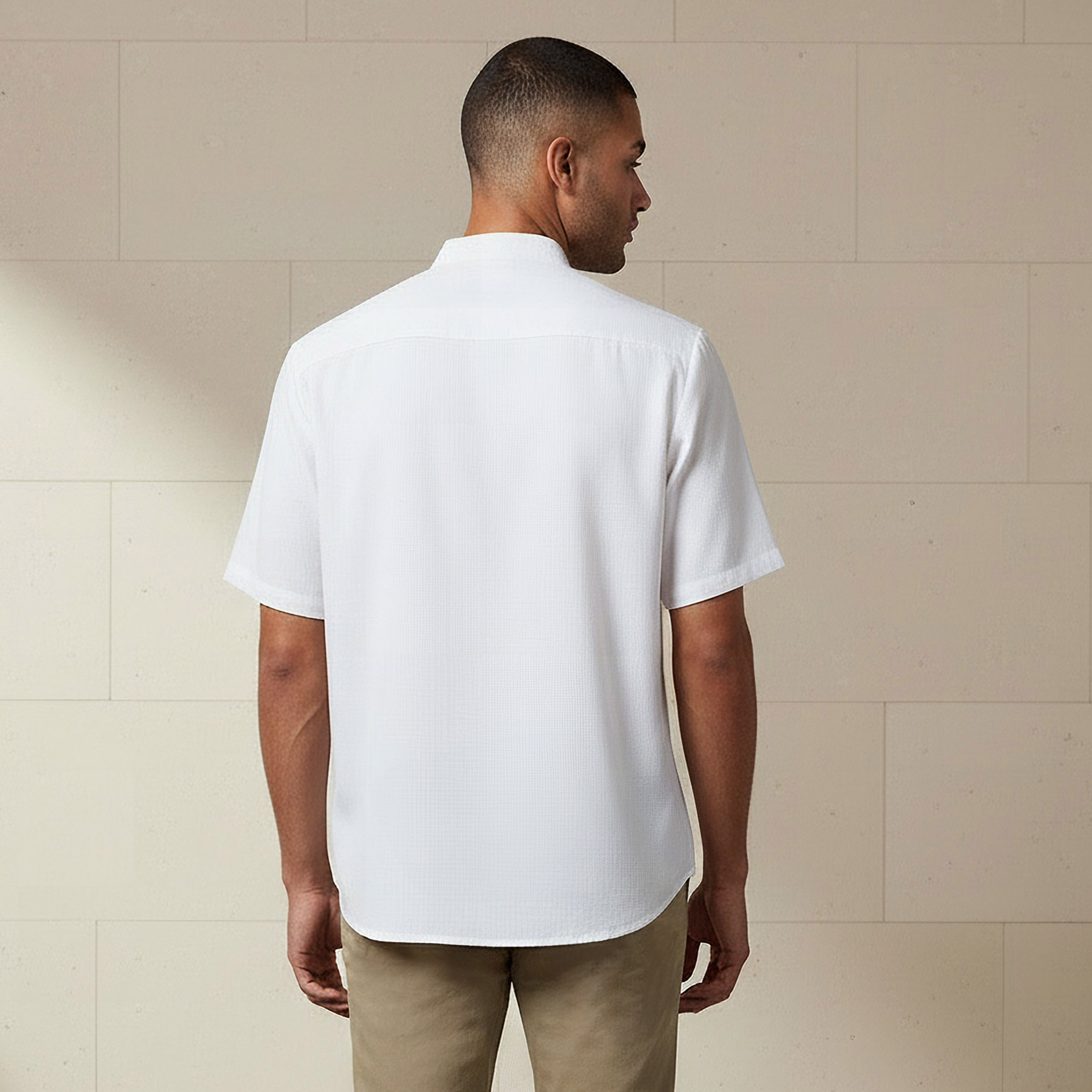 Men Mandarin Neck Short Sleeves Linen Look Shirt-PROMO_SP_AE__4_RGCC_BUY2FOR89_040325-image-3
