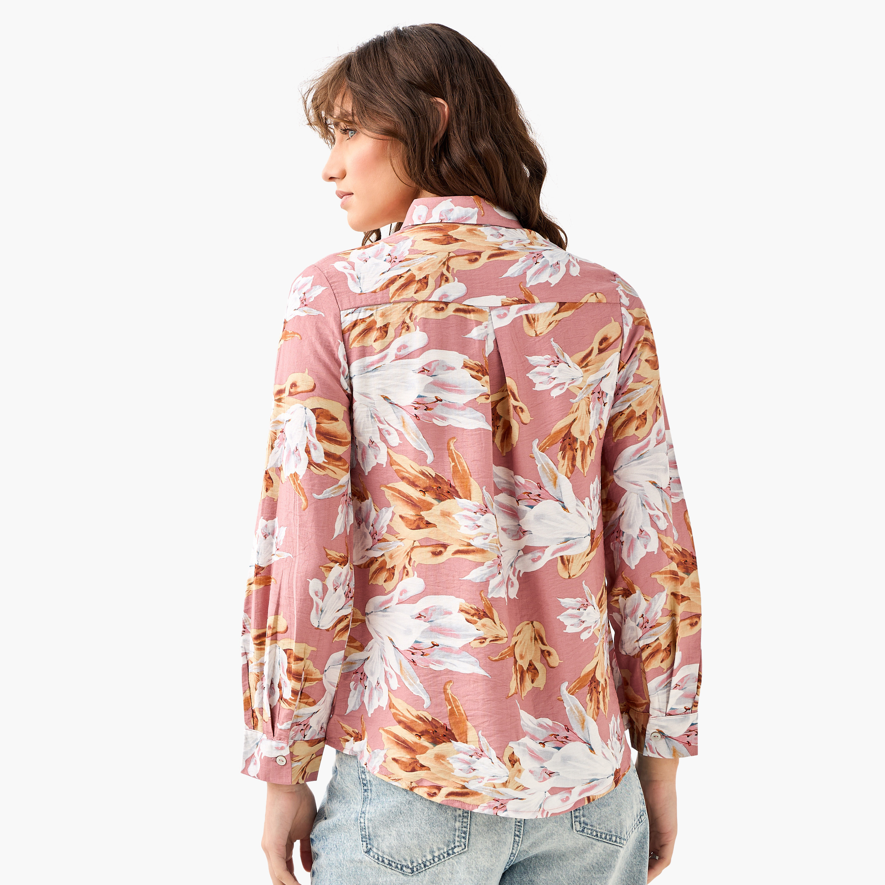Viscose Shirt with Floral Print-women-clothing-shirtsandblouses-shirts-image-5