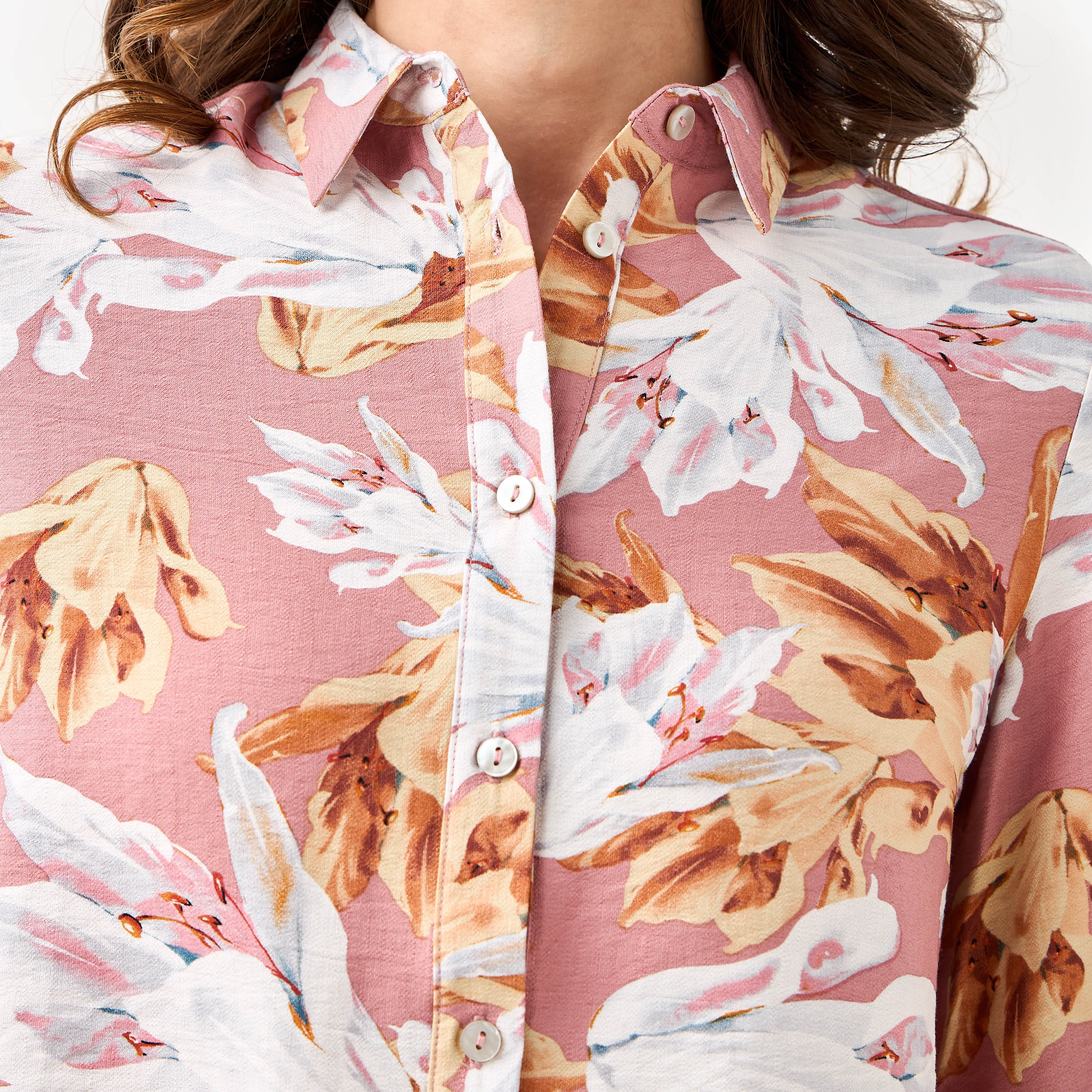 Viscose Shirt with Floral Print-women-clothing-shirtsandblouses-shirts-image-6