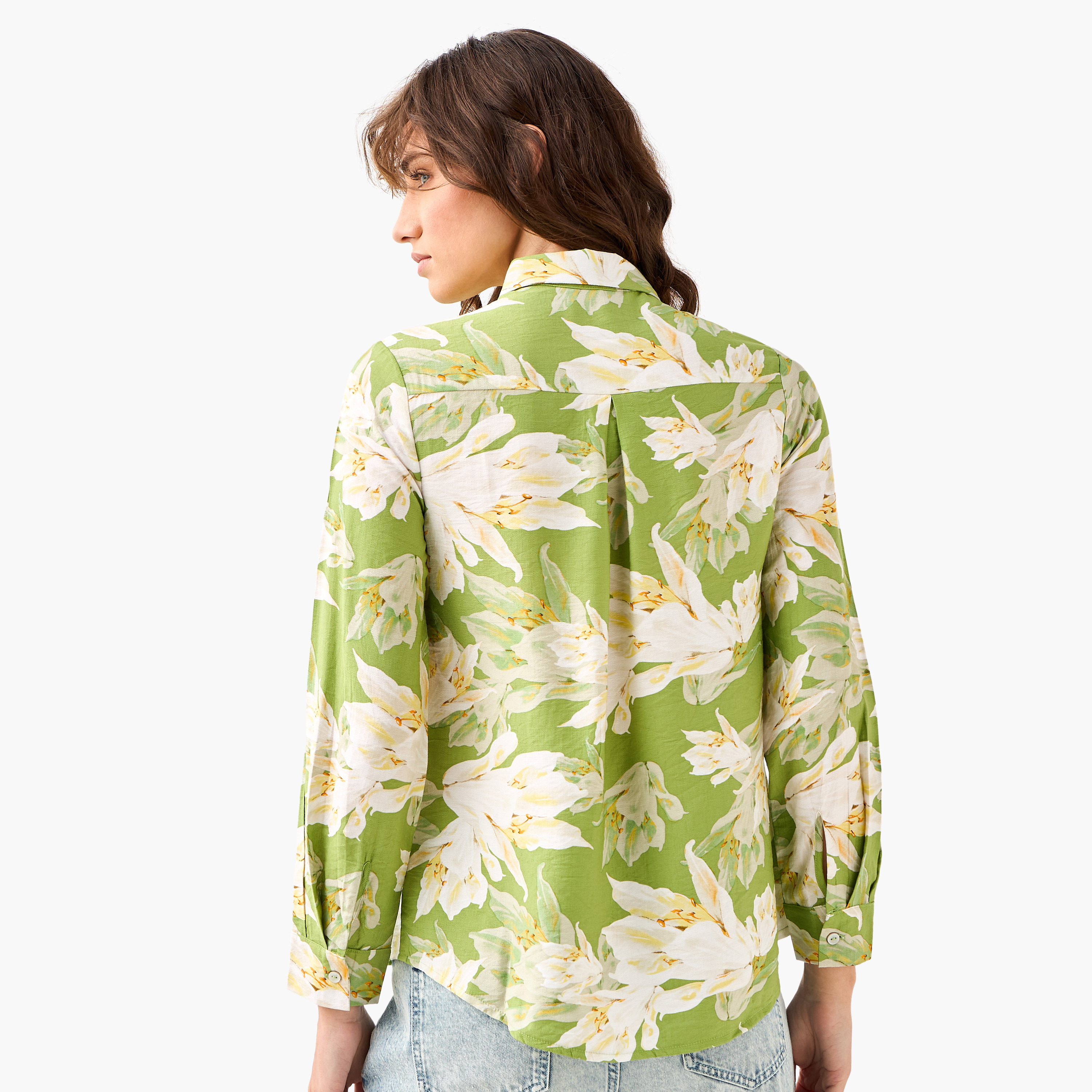 Viscose Shirt with Floral Print-women-clothing-shirtsandblouses-shirts-image-5