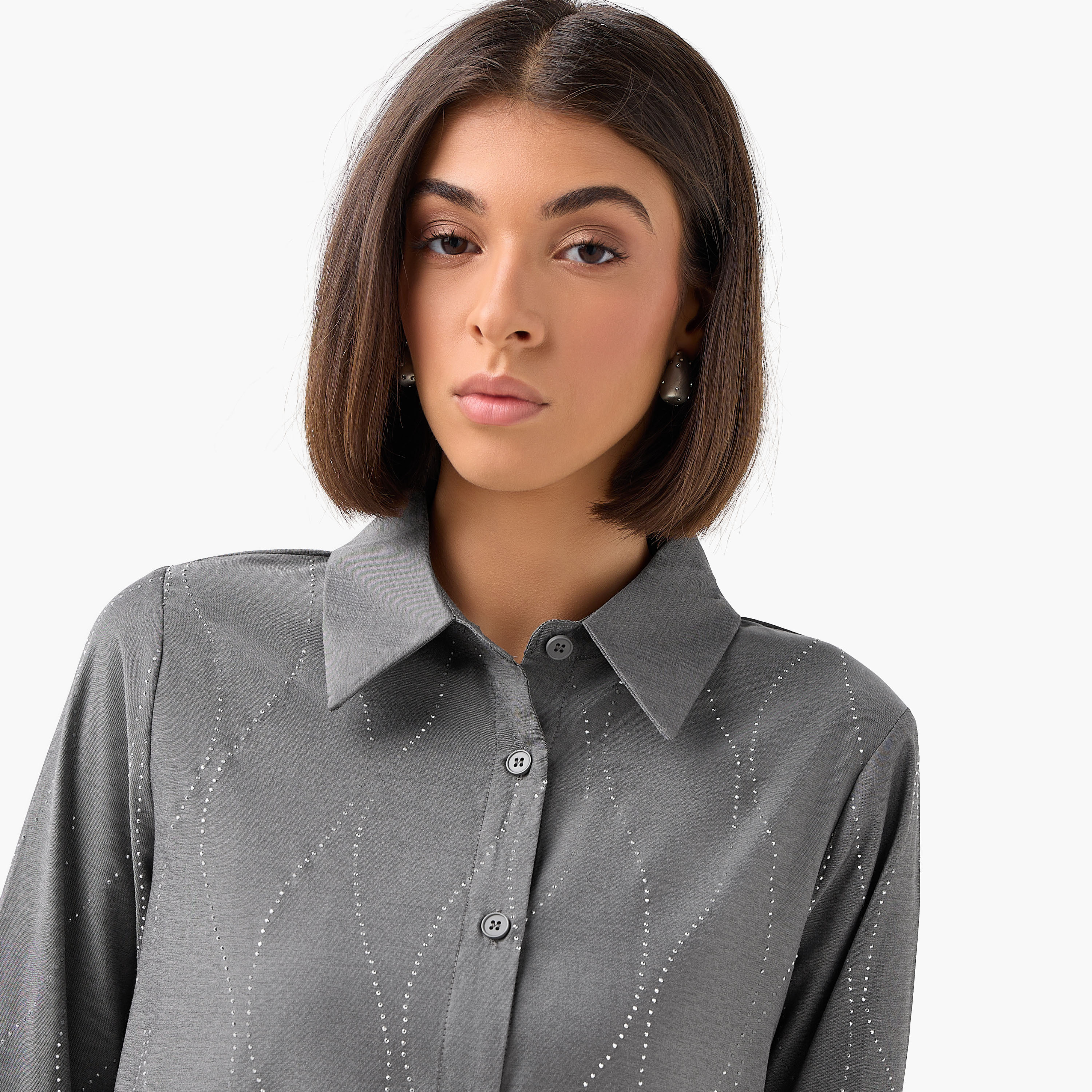Shirt with Embellishment and Long Sleeves-women-clothing-shirtsandblouses-shirts-image-4