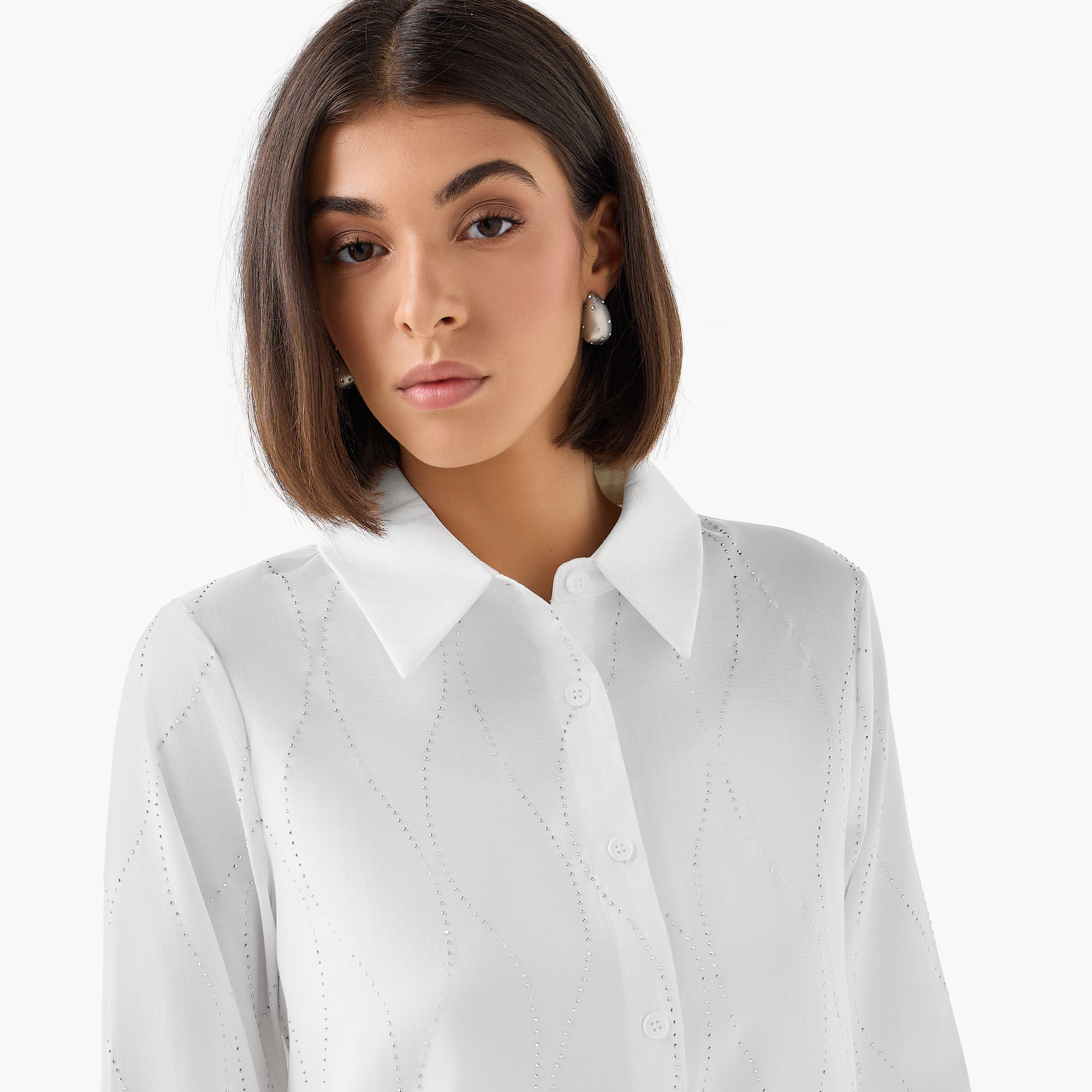 Shirt with Embellishment and Long Sleeves-women-clothing-shirtsandblouses-shirts-image-5