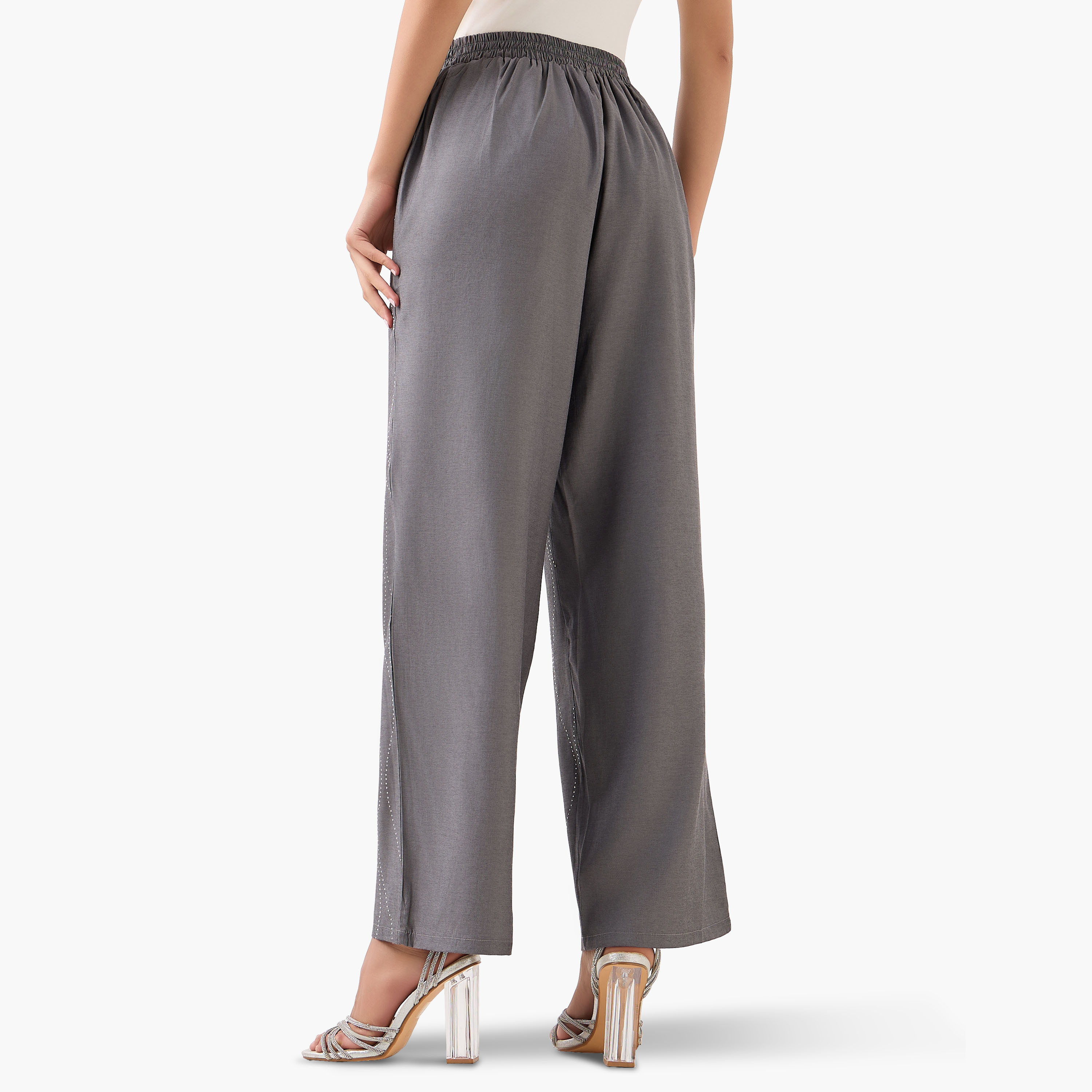 Wide-Leg Embellished Trousers-women-clothing-coordsets-image-4