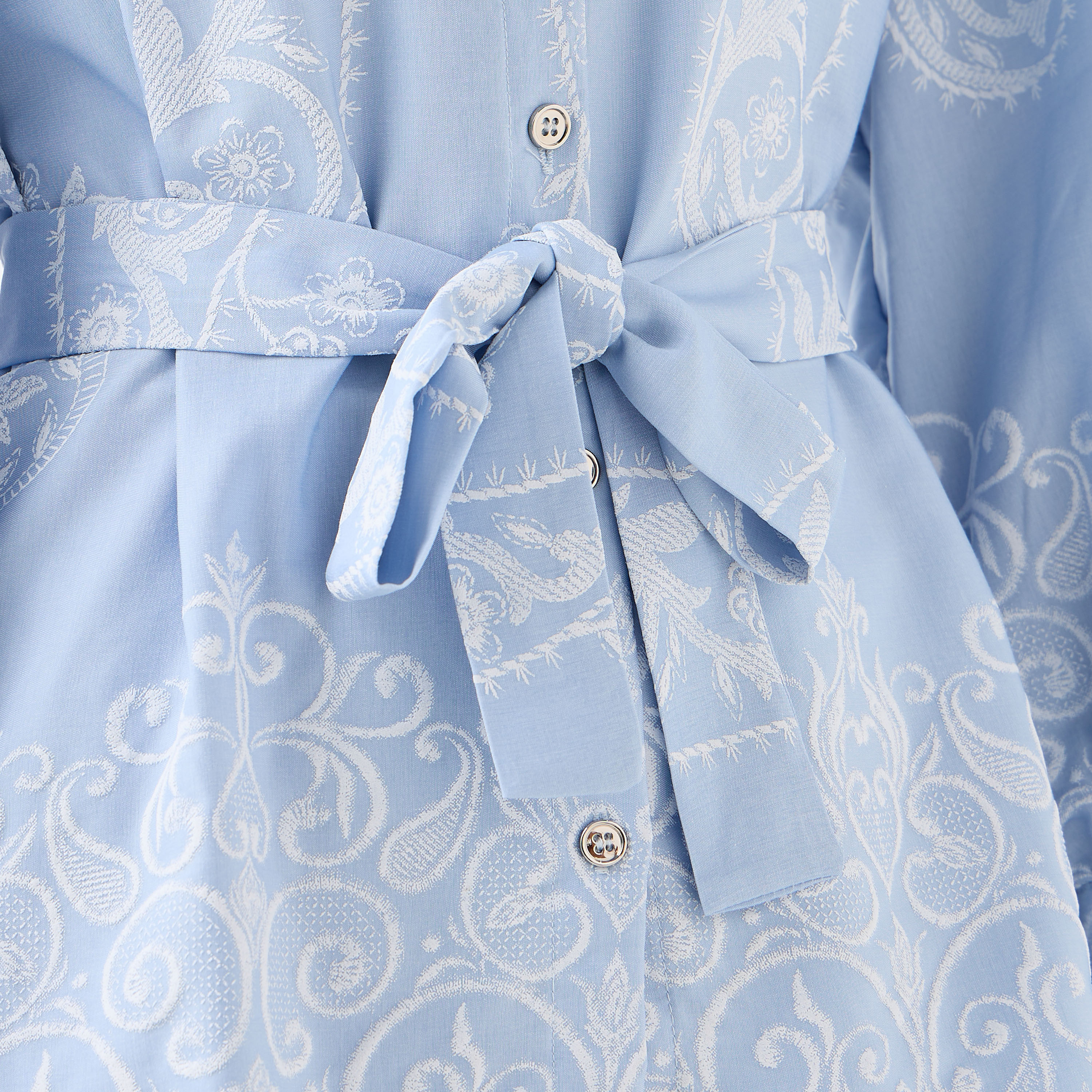 Belted Top with Floral Print-women-clothing-shirtsandblouses-shirts-image-4