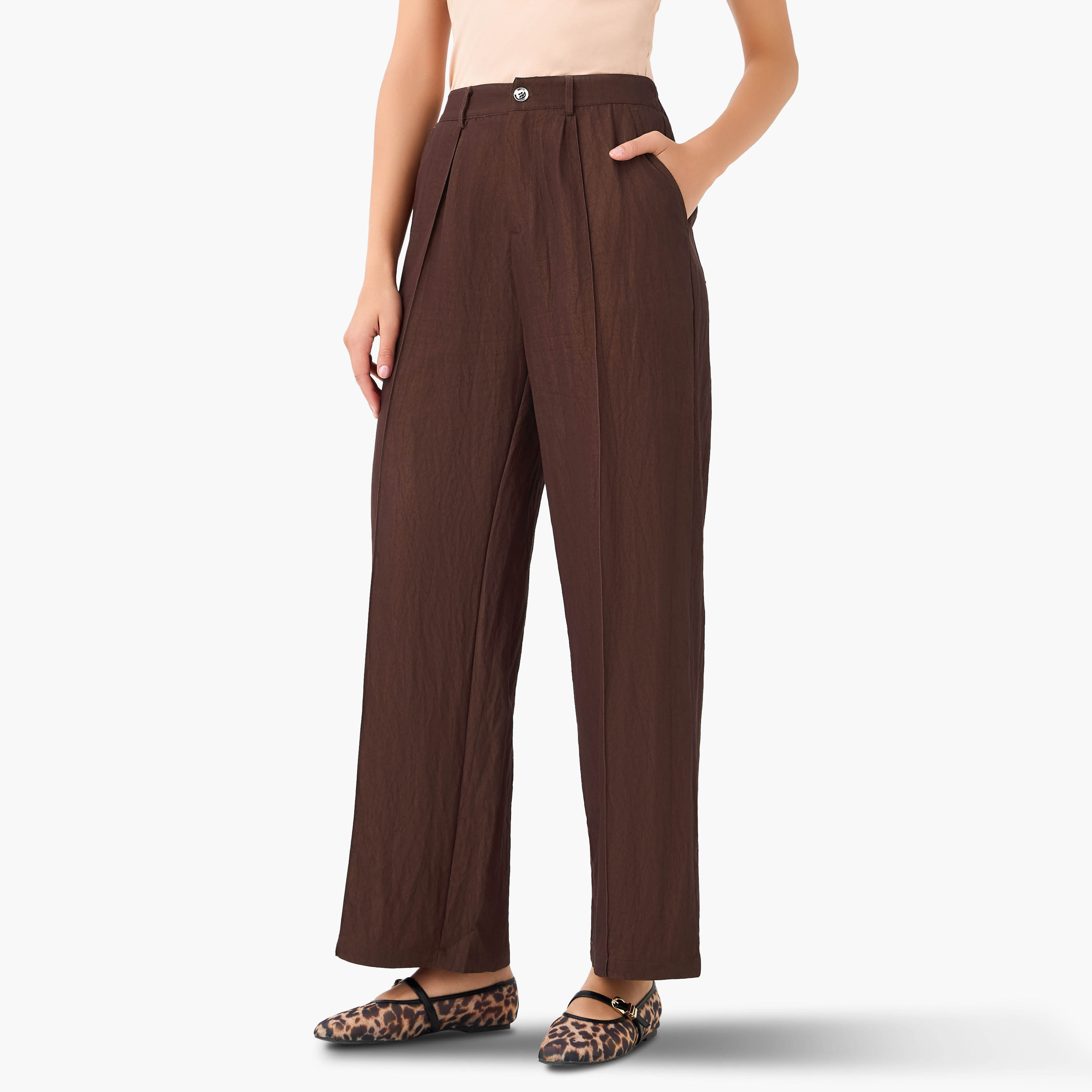 Wide-Leg Pleated Trousers-women-clothing-coordsets-image-2