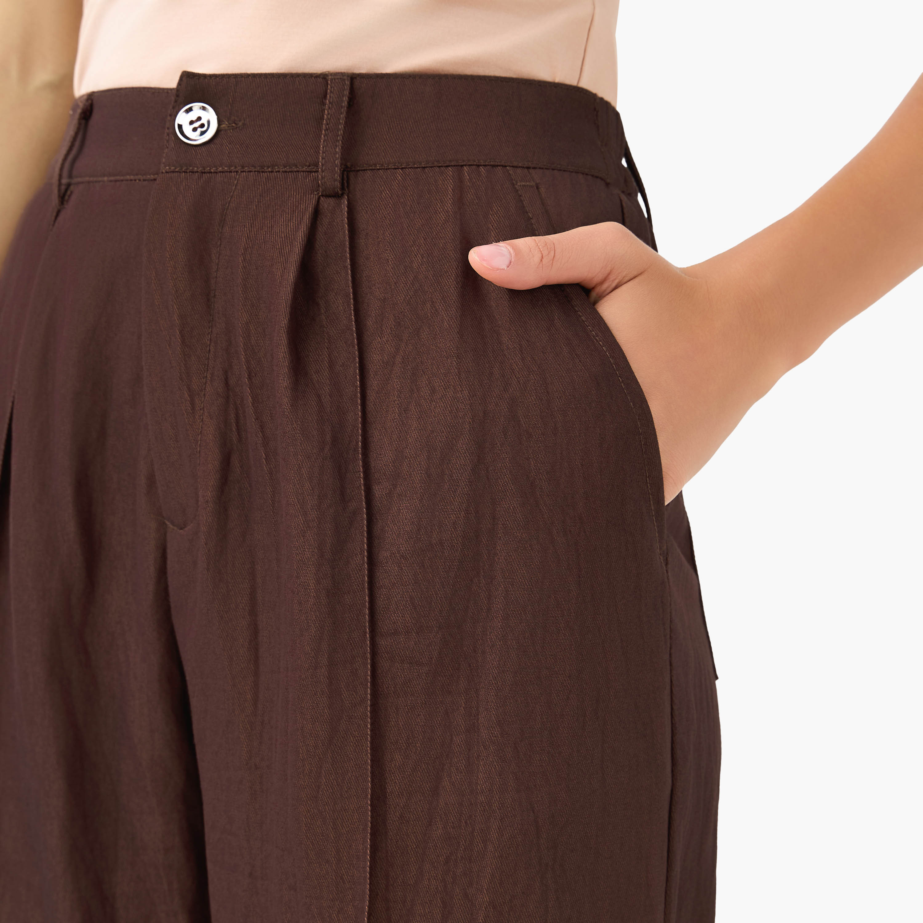 Wide-Leg Pleated Trousers-women-clothing-coordsets-image-5