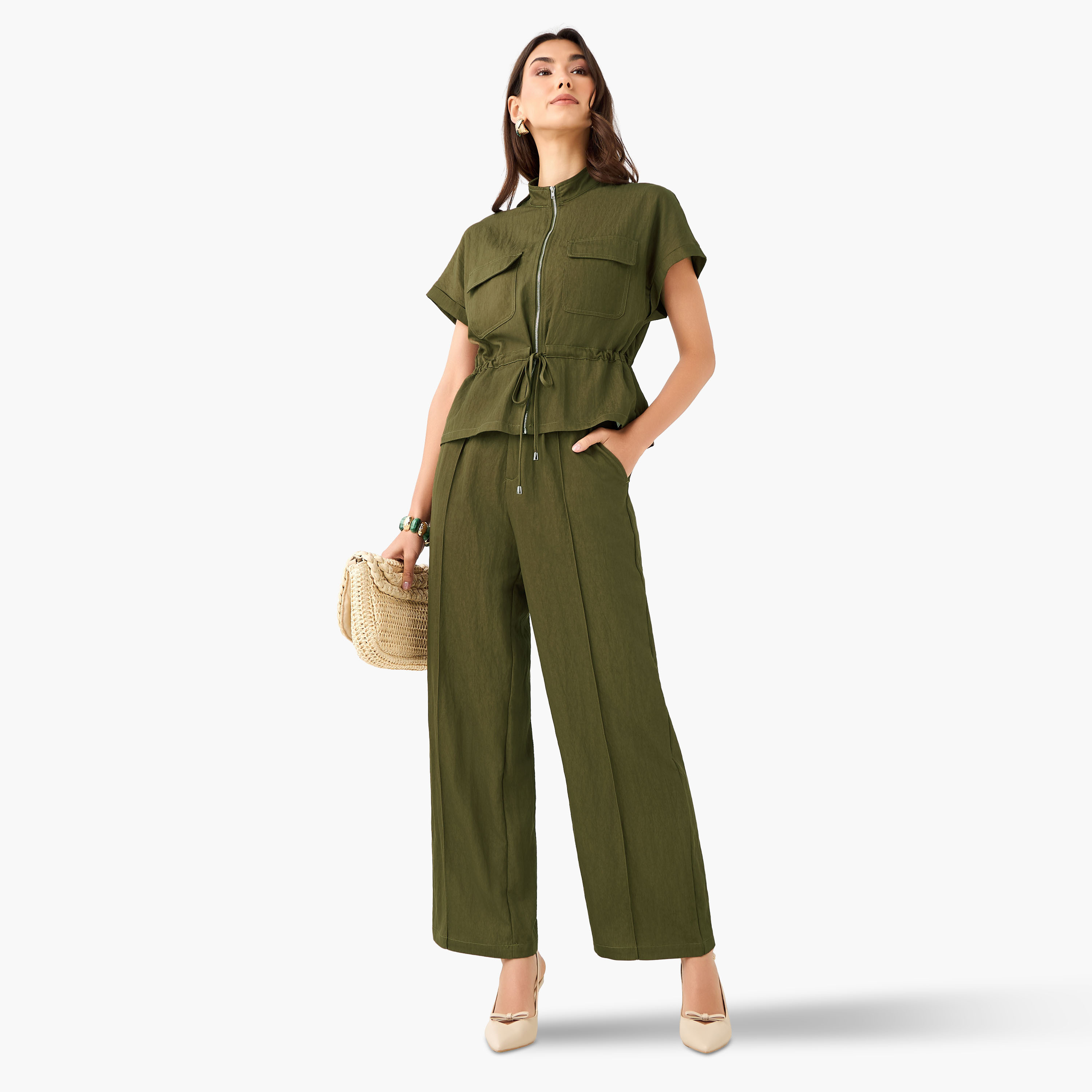 Wide-Leg Pleated Trousers-women-clothing-coordsets-image-3