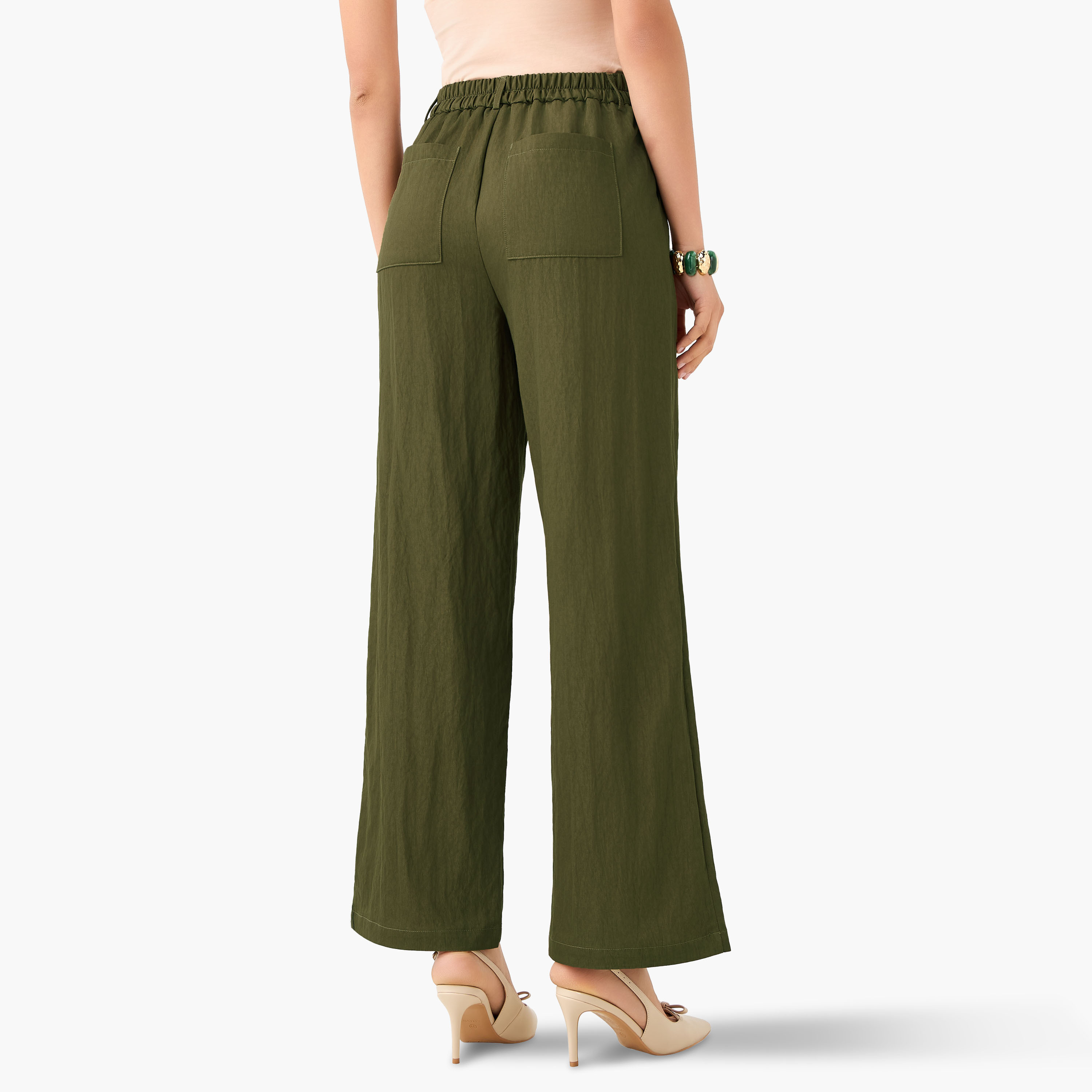 Wide-Leg Pleated Trousers-women-clothing-coordsets-image-4