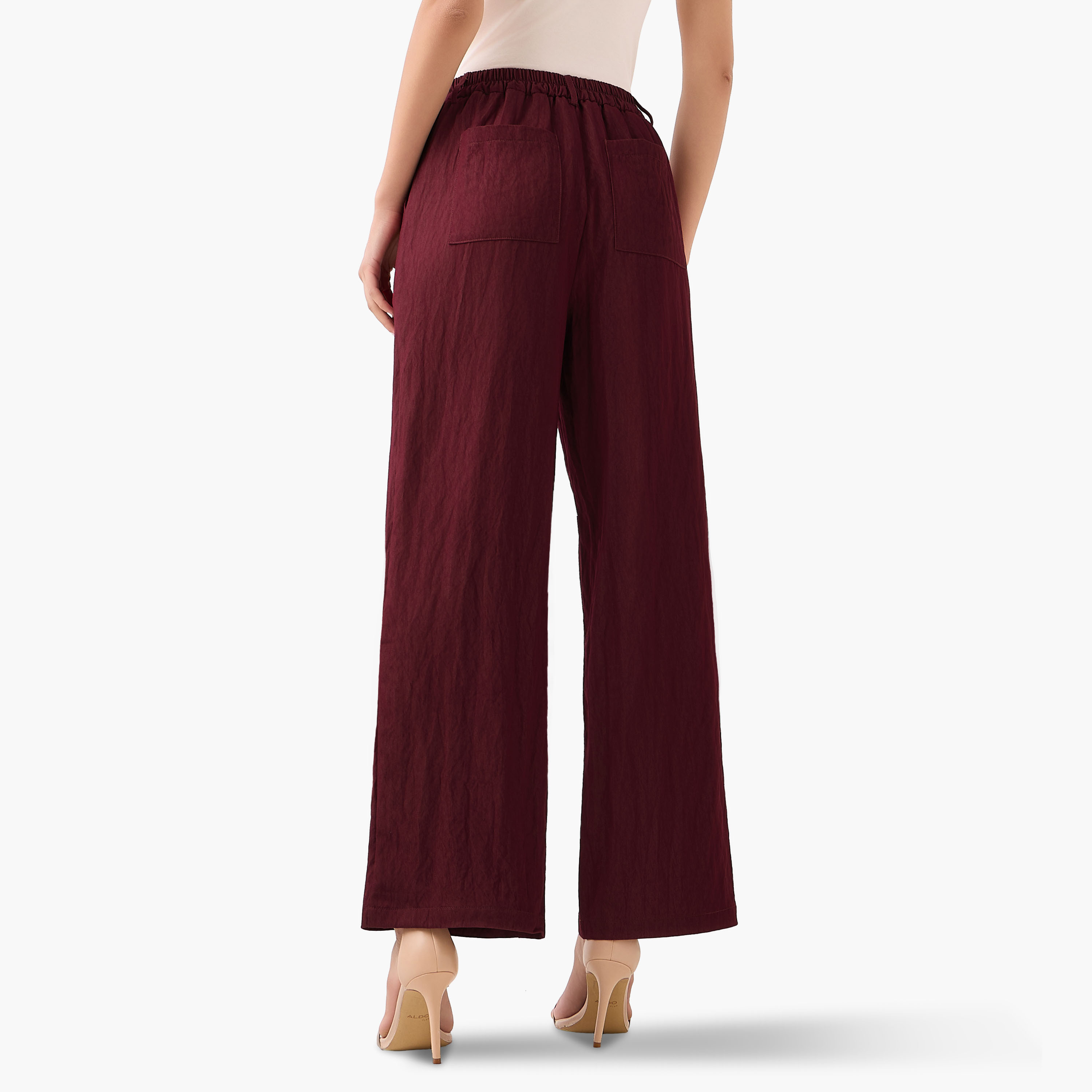 Wide-Leg Pleated Trousers-women-clothing-coordsets-image-4