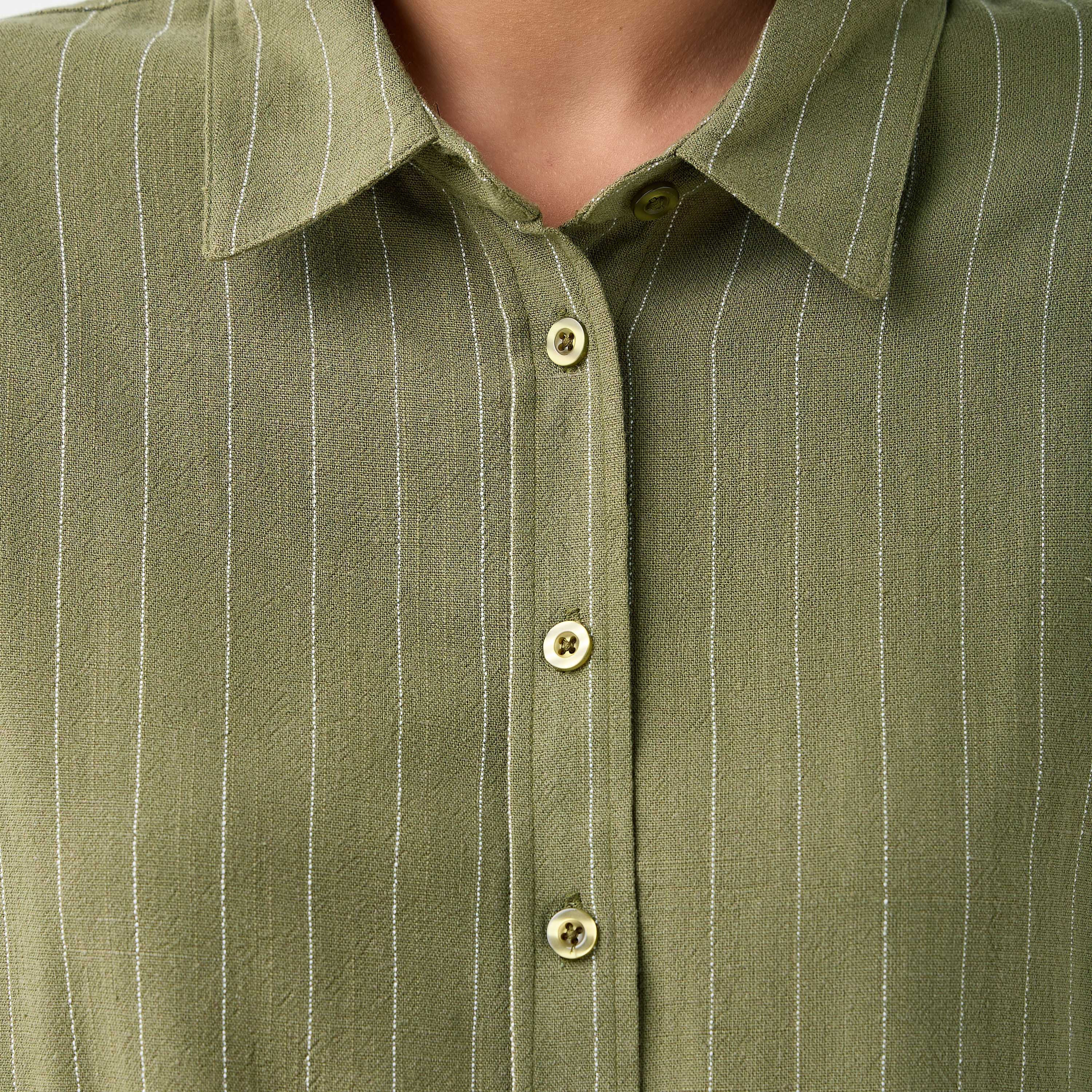 Shirt with Stripes and Long Sleeves-women-clothing-shirtsandblouses-shirts-image-4