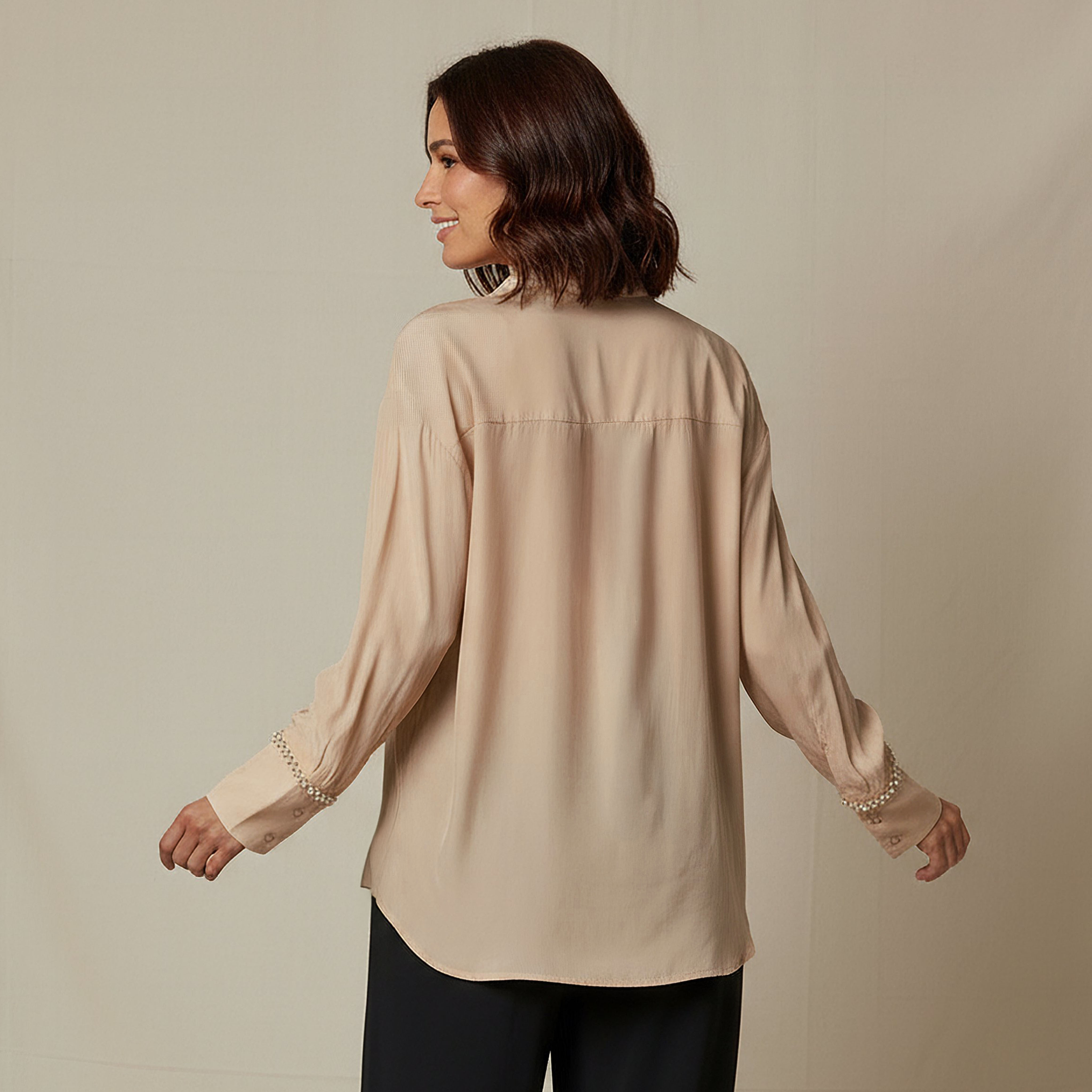 Shirt with Pearl Embellishment and Long Sleeves-women-clothing-shirtsandblouses-shirts-image-3