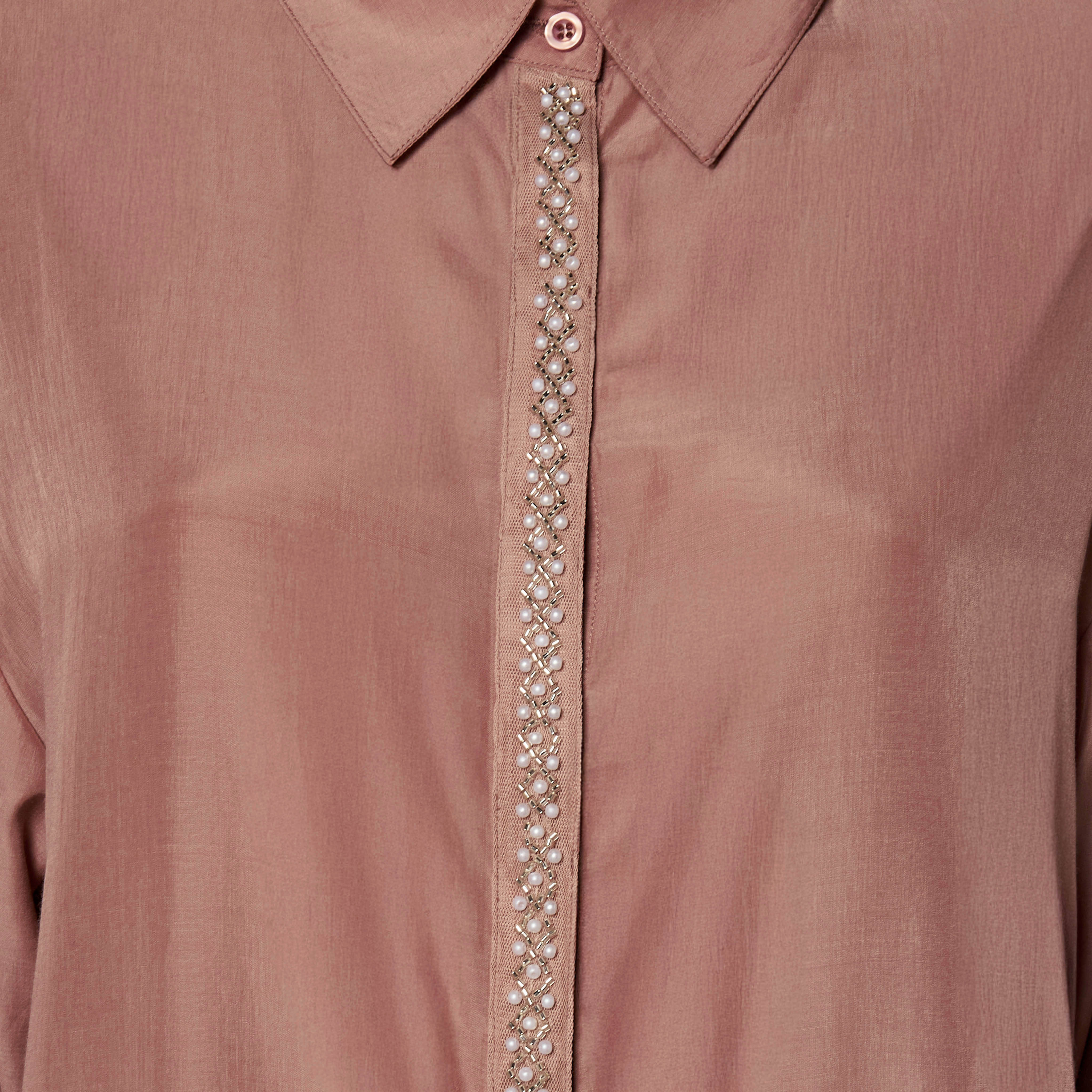 Shirt with Pearl Embellishment and Long Sleeves-women-clothing-shirtsandblouses-shirts-image-4