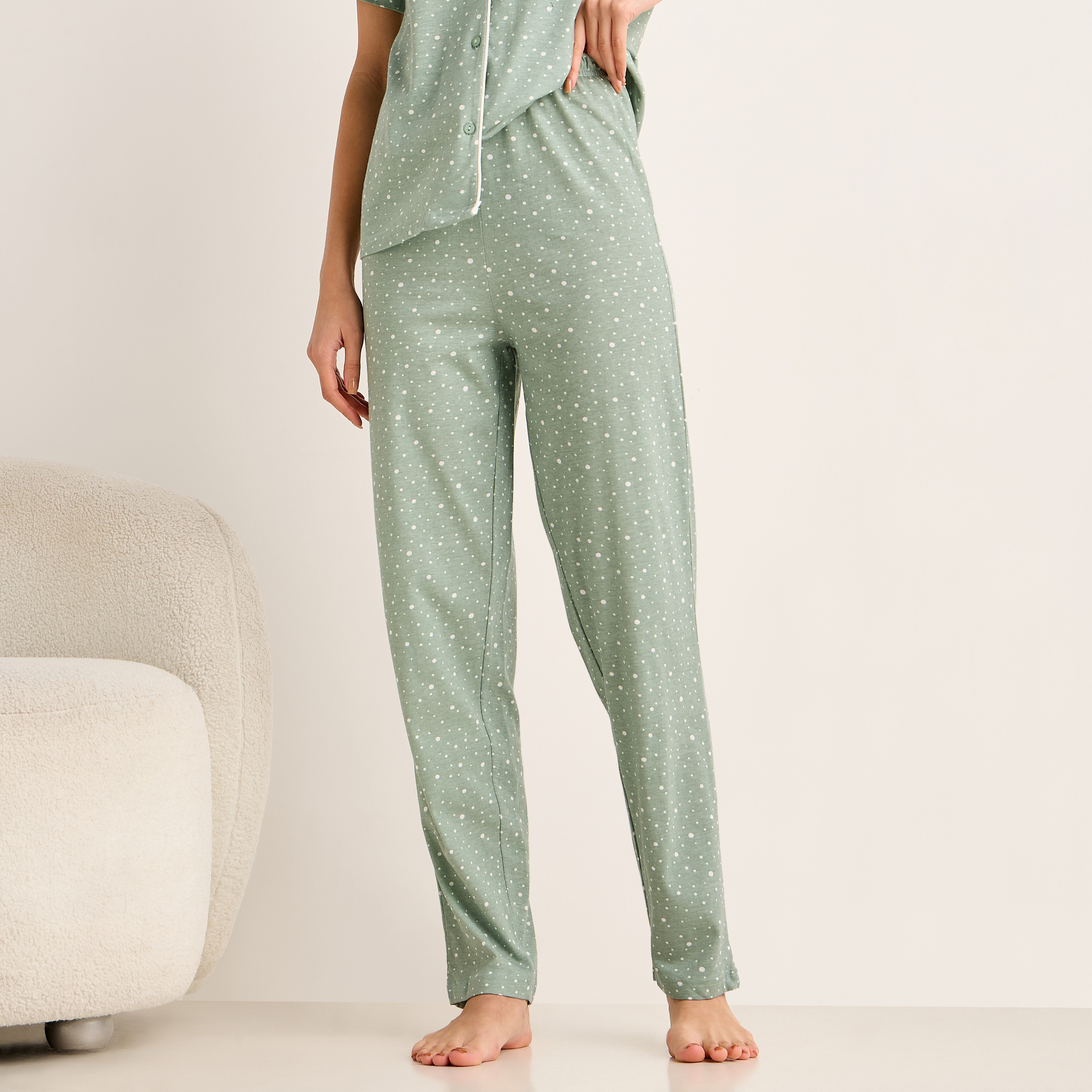 Pyjama Set Button-Down Shirt and Pants-women-clothing-nightwear-pyjamas-longsets-image-3