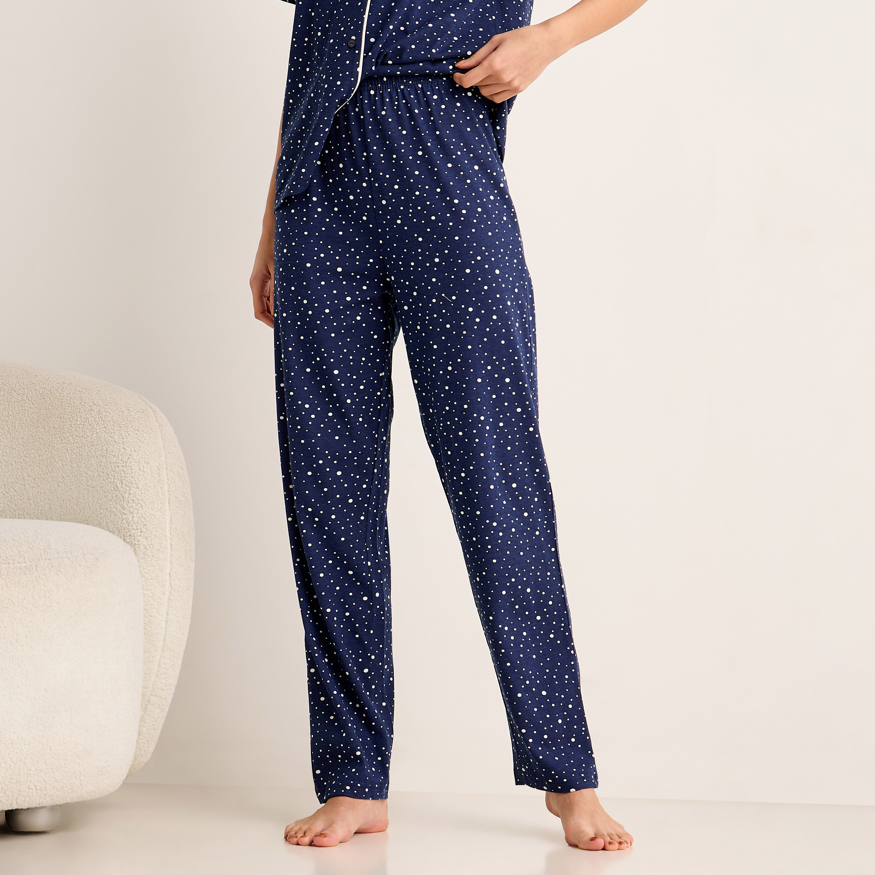 Pyjama Set Button-Down Shirt and Pants-women-clothing-nightwear-pyjamas-longsets-image-3