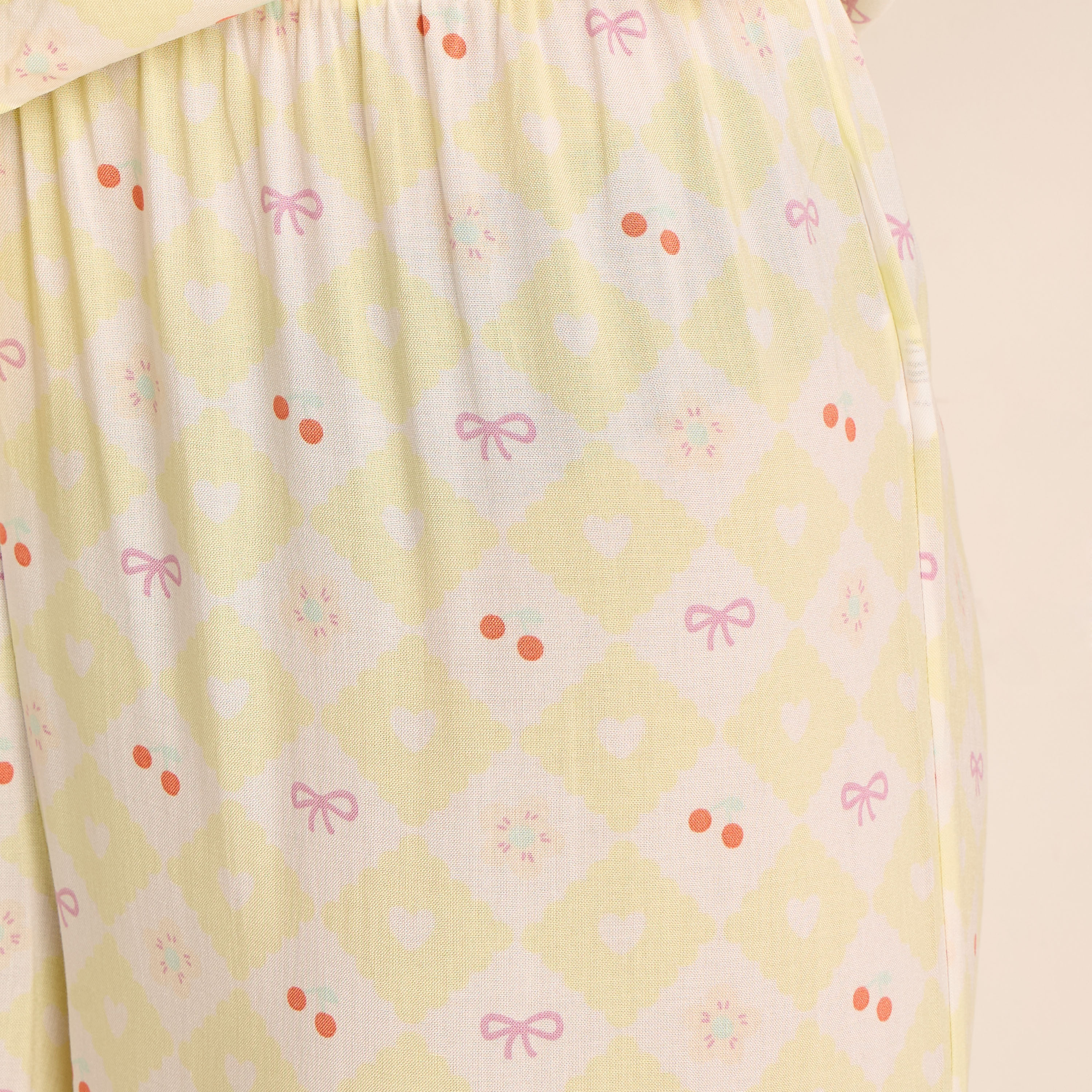 Pyjama Set Button-Down Shirt & Trousers Viscose-women-clothing-nightwear-pyjamas-longsets-image-6