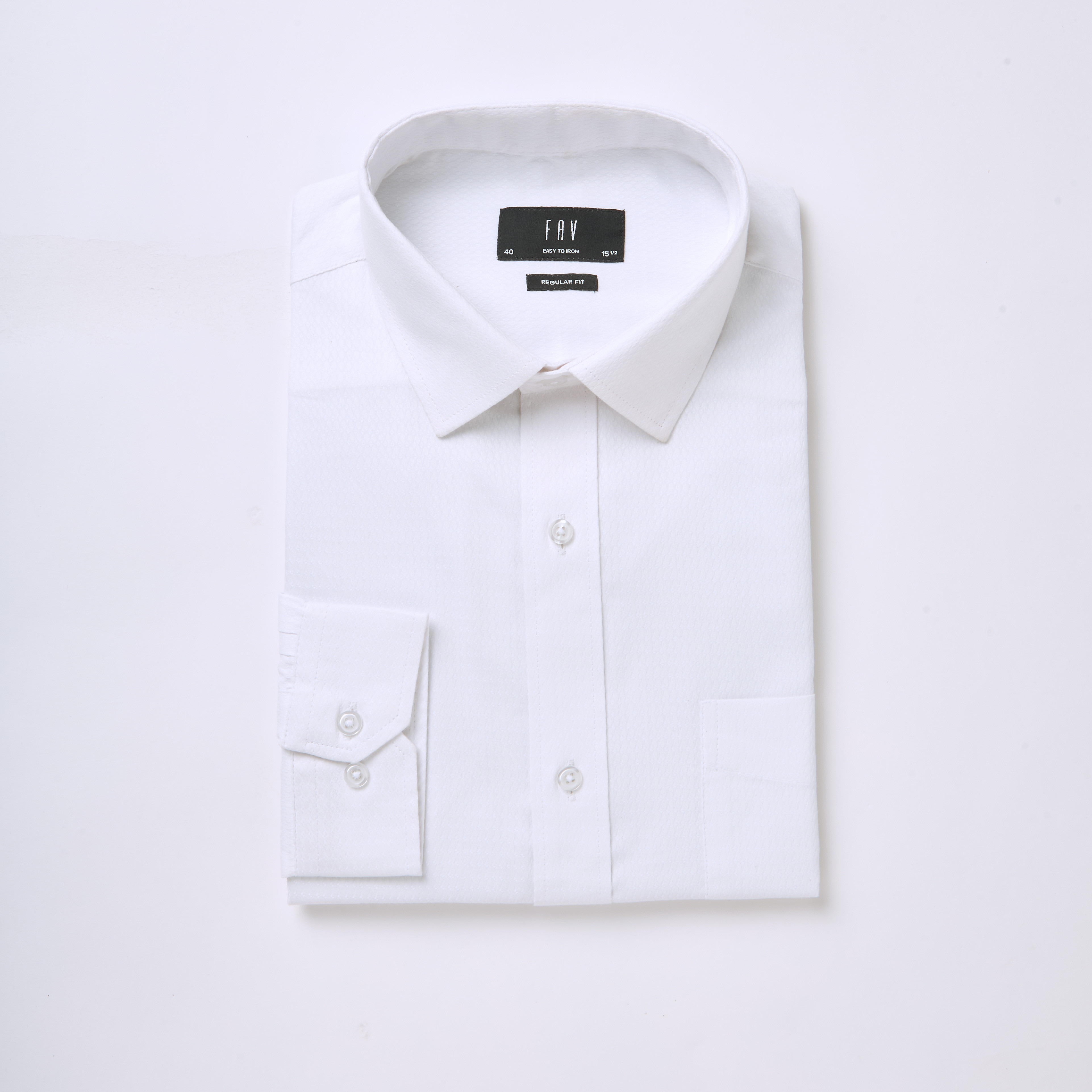 Men Regular Fit Self Texture Dobby Collar Shirt-men-clothing-shirts-image-5