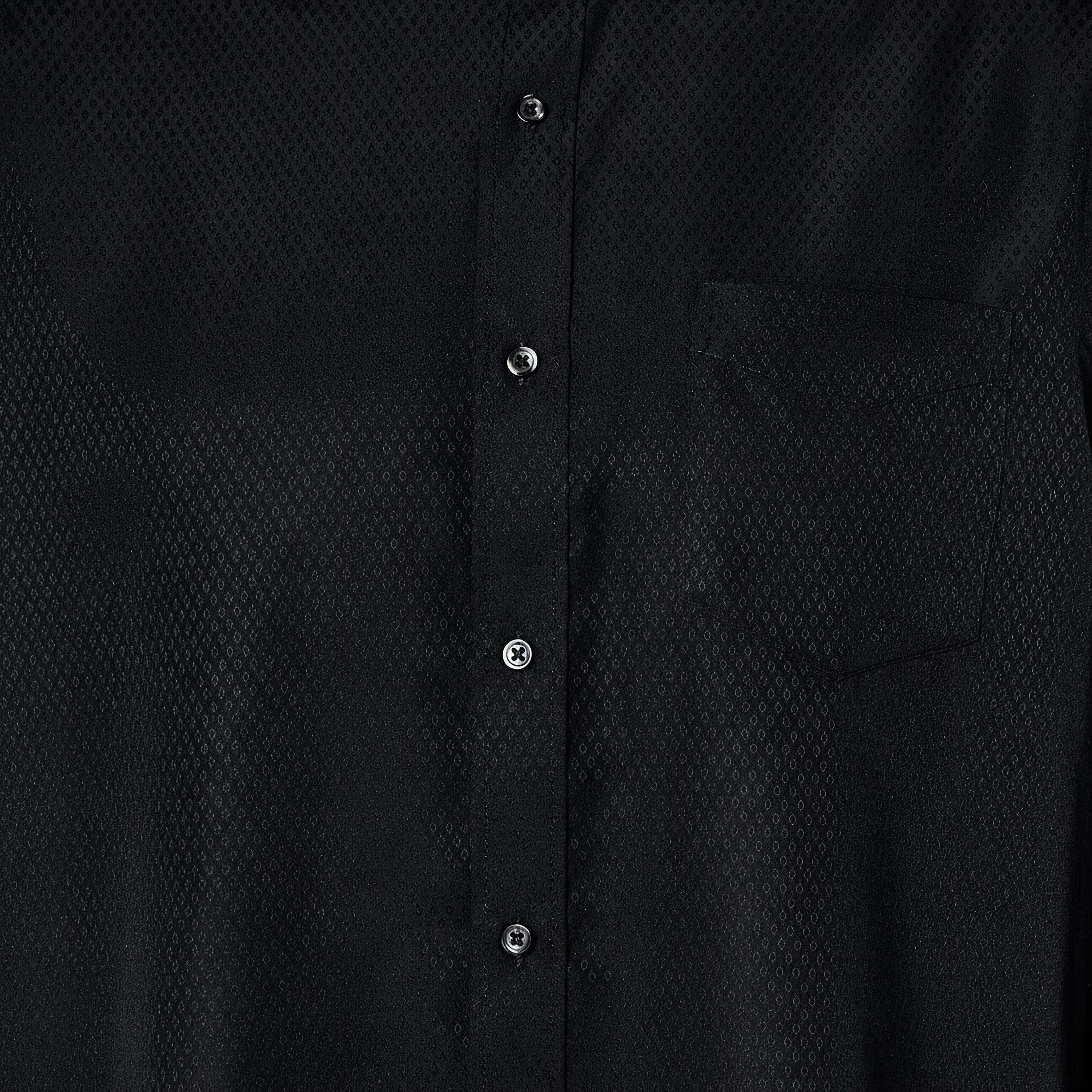 Men Regular Fit Self Texture Dobby Collar Shirt-men-clothing-shirts-image-6