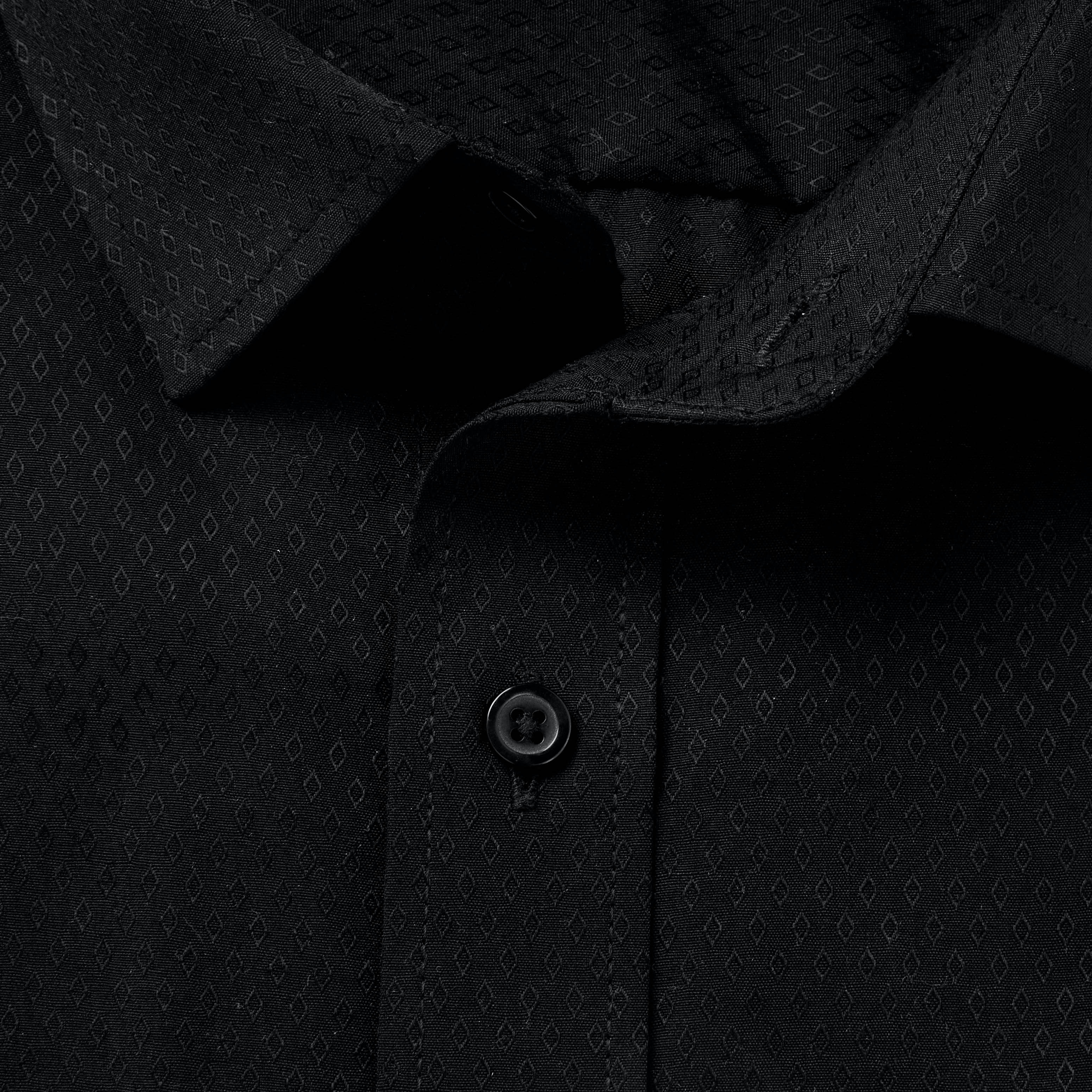 Men Regular Fit Self Texture Dobby Collar Shirt-men-clothing-shirts-image-7