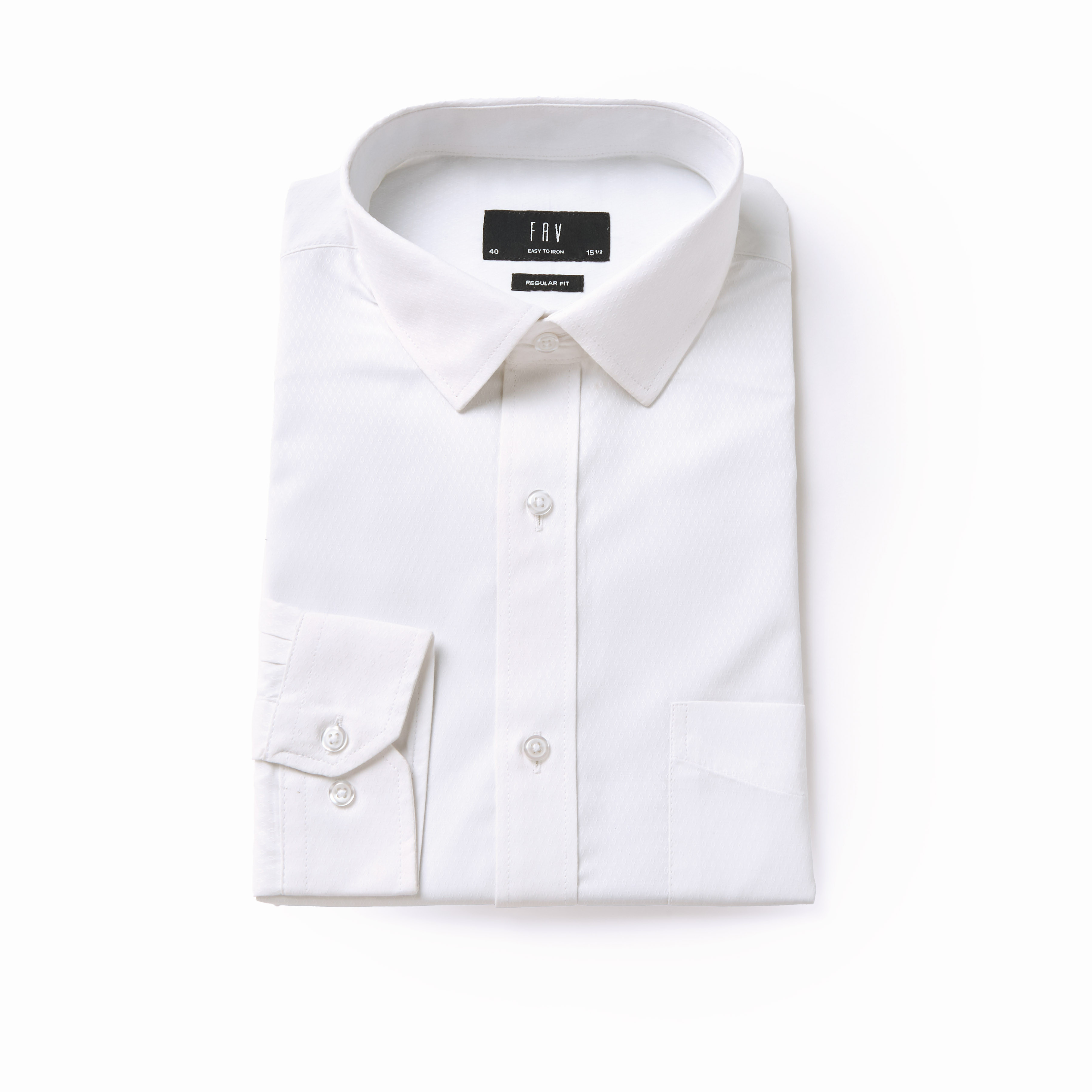 Men Regular Fit Self Texture Dobby Collar Shirt-men-clothing-shirts-image-5