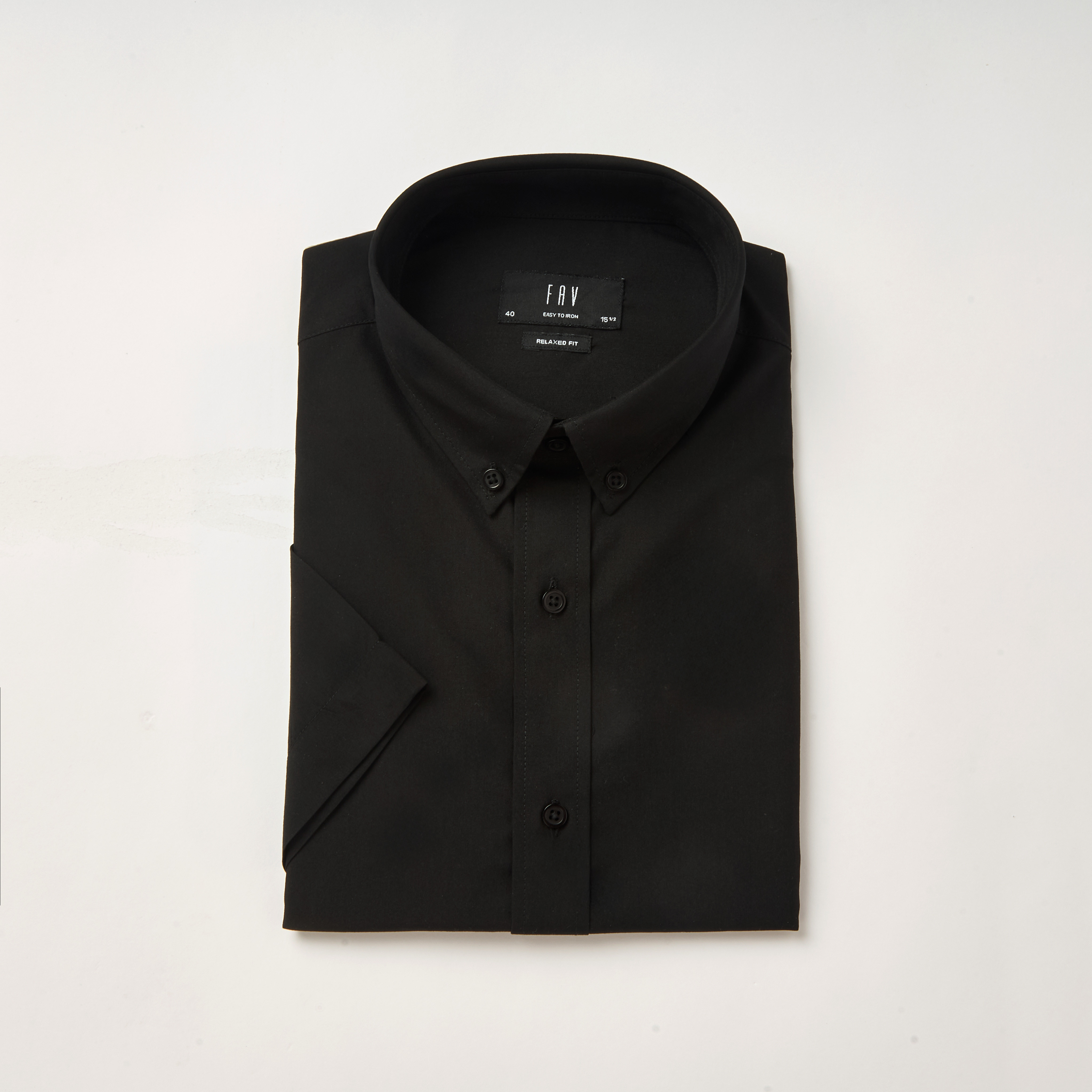 Men Regular Fit Button Down Collar Short Sleeve Shirt-men-clothing-shirts-image-5