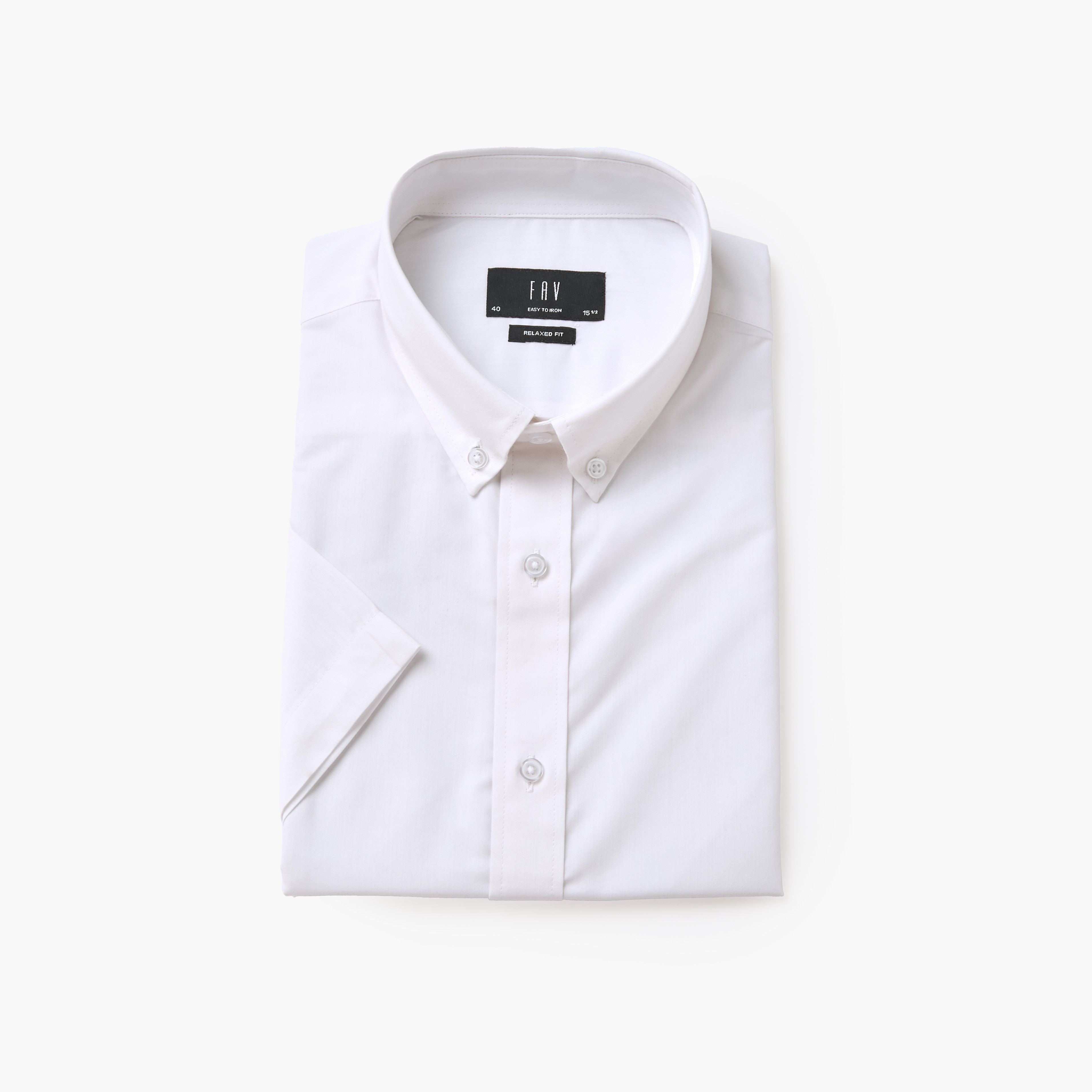 Men Regular Fit Button Down Collar Short Sleeve Shirt-men-clothing-shirts-image-5
