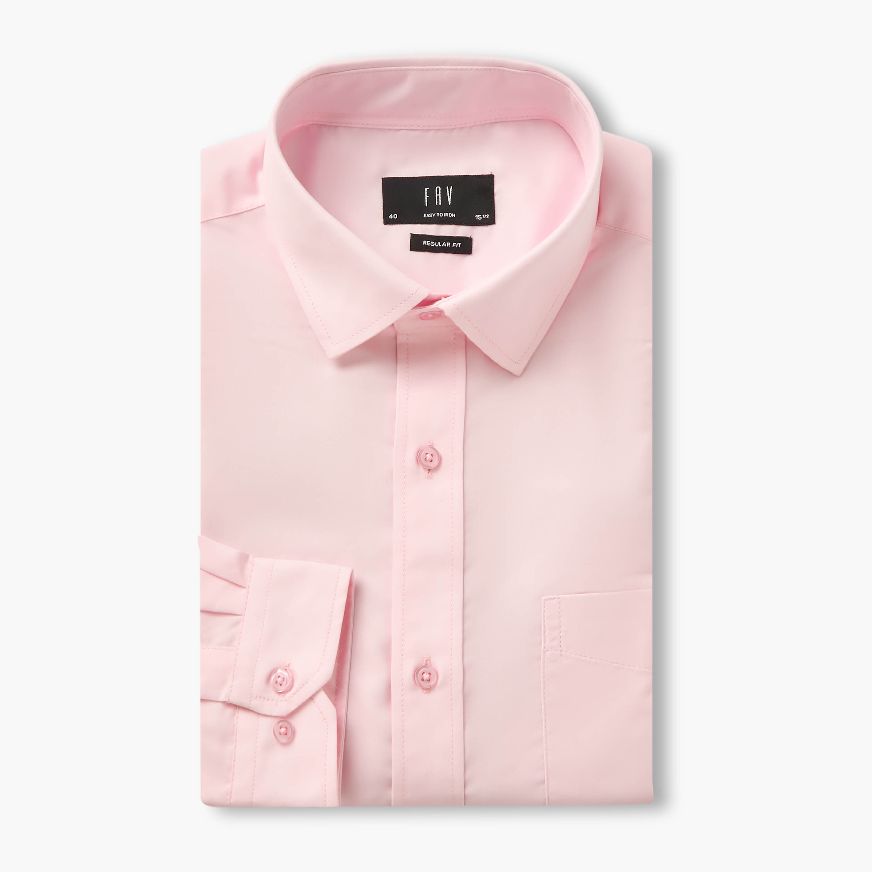 Men Regular Fit Collared Long Sleeves Shirt - Set of 2-men-clothing-shirts-image-2