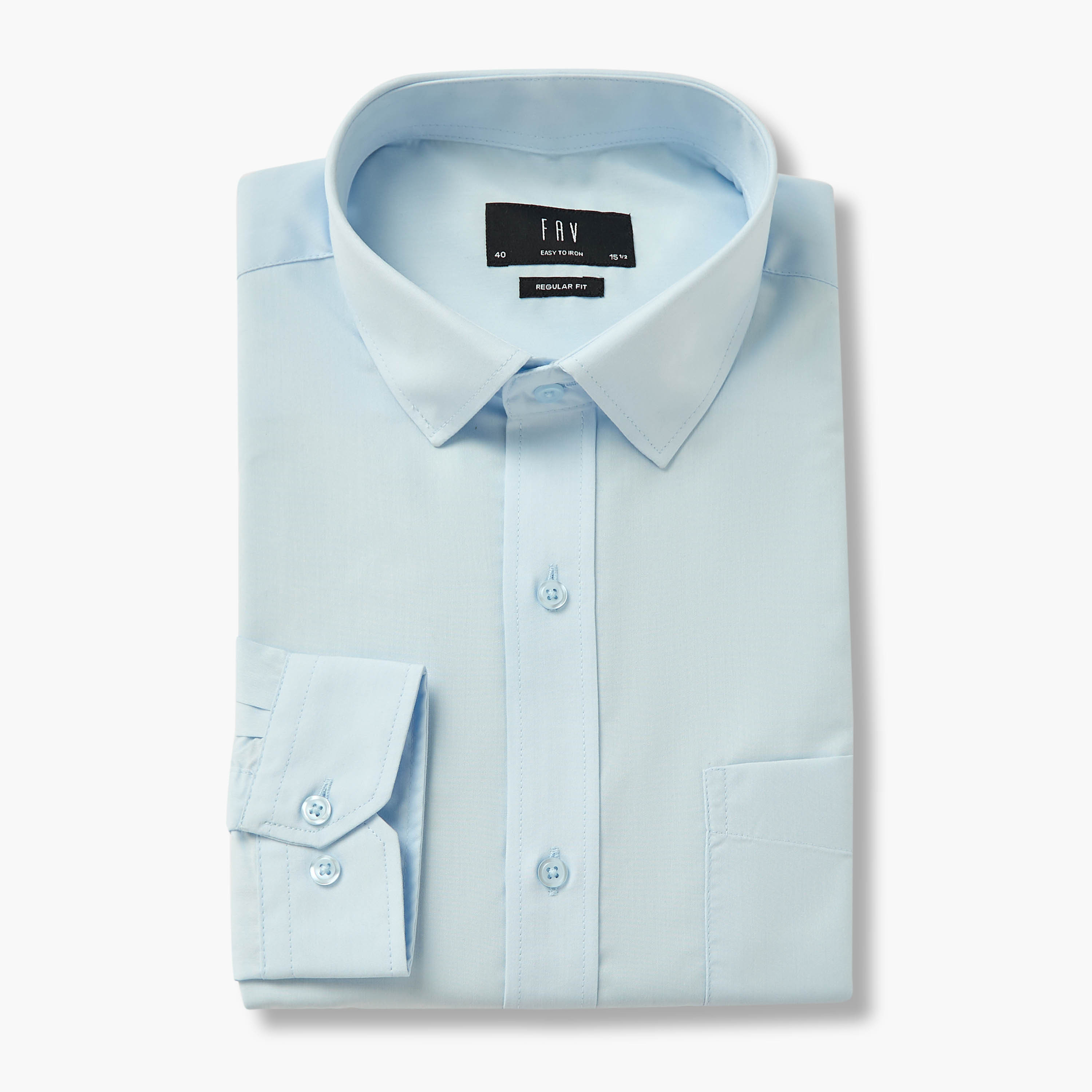 Men Regular Fit Collared Long Sleeves Shirt - Set of 2-men-clothing-shirts-image-3