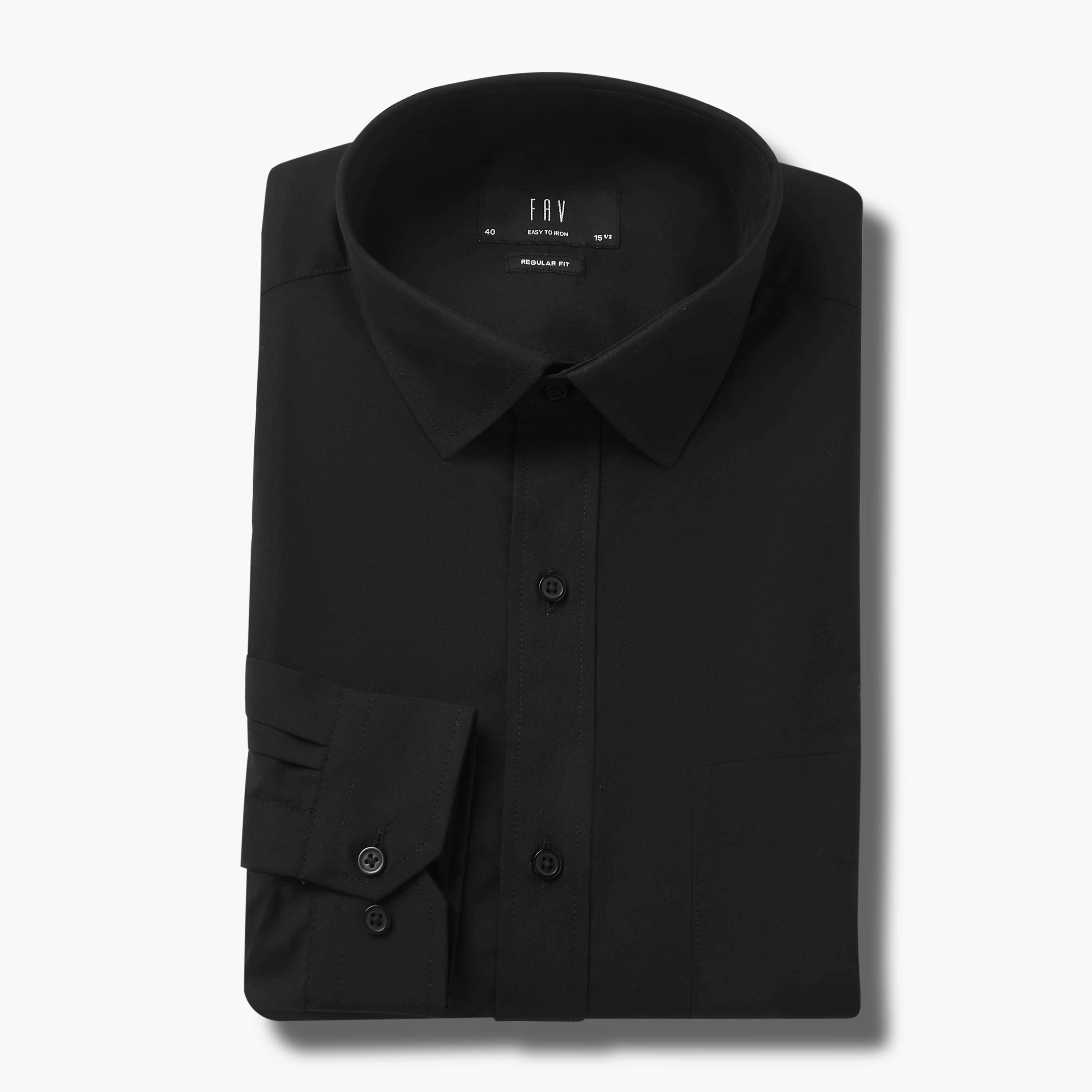Men Regular Fit Collared Long Sleeves Shirt - Set of 2-men-clothing-shirts-image-3
