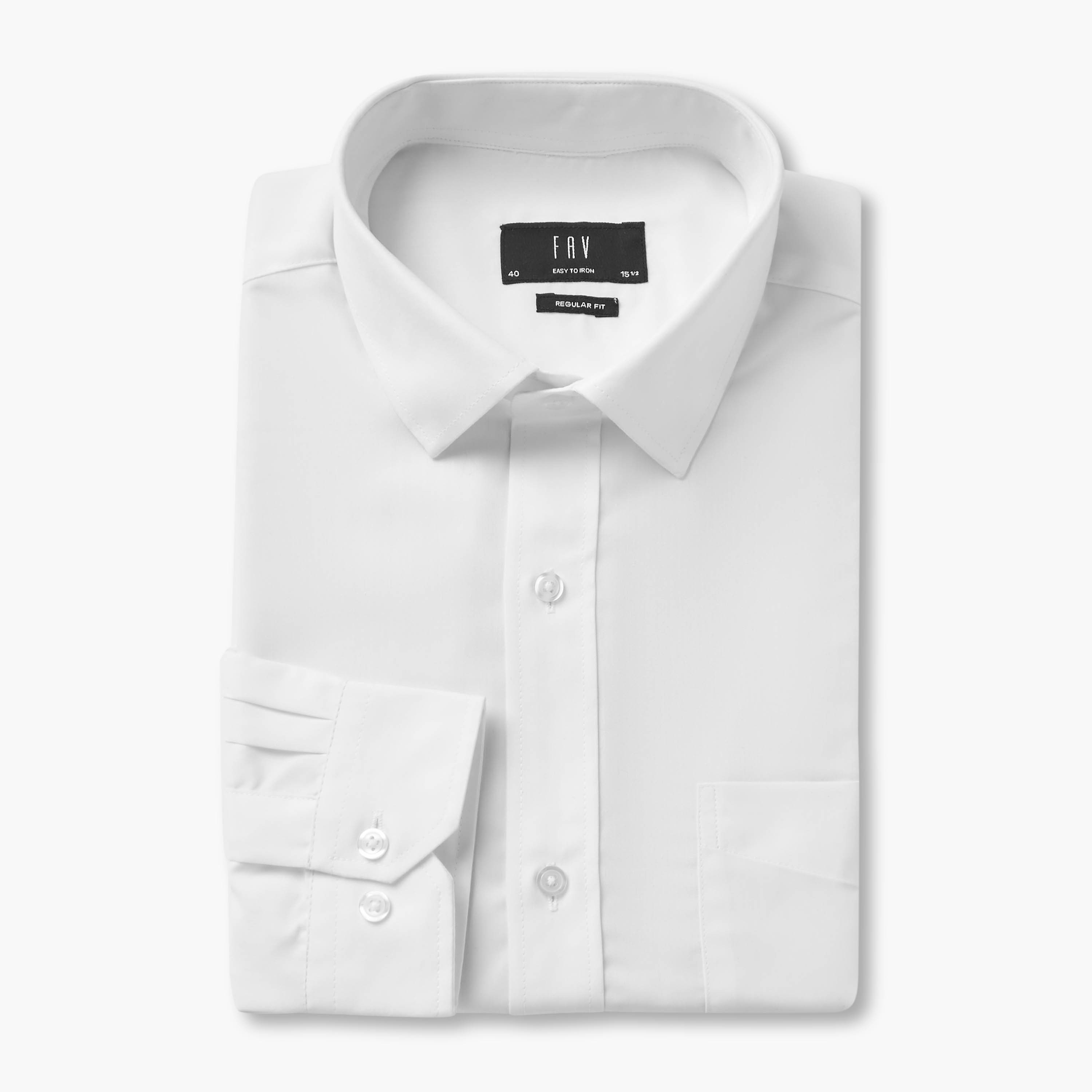 Men Regular Fit Collared Long Sleeves Shirt - Set of 2-men-clothing-shirts-image-2