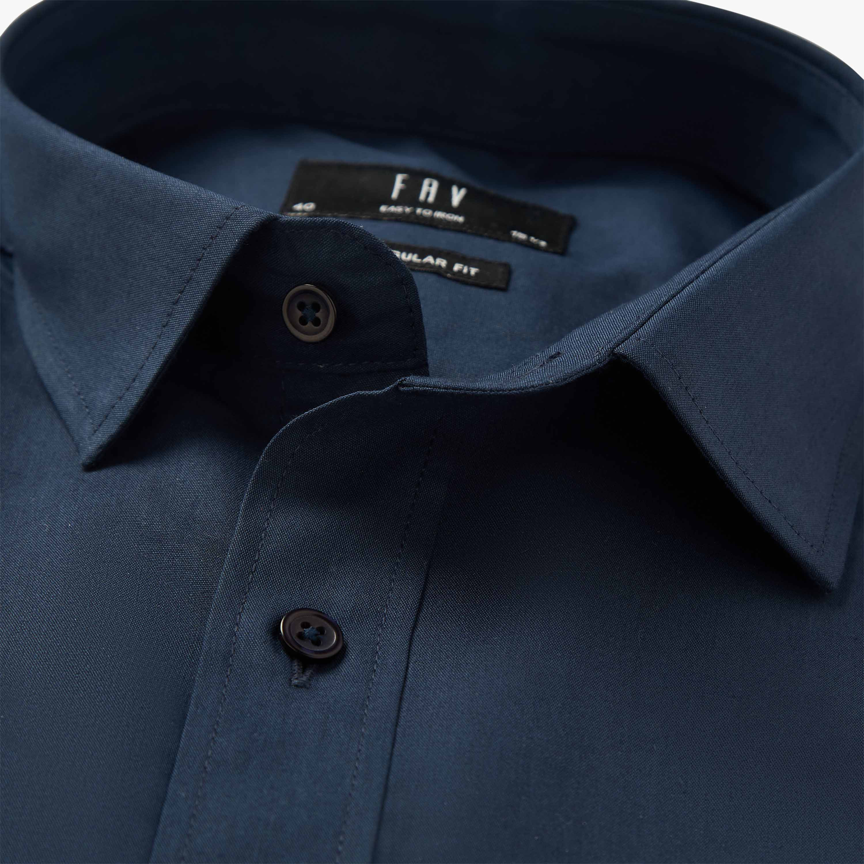 Men Regular Fit Collared Long Sleeves Shirt - Set of 2-men-clothing-shirts-image-7