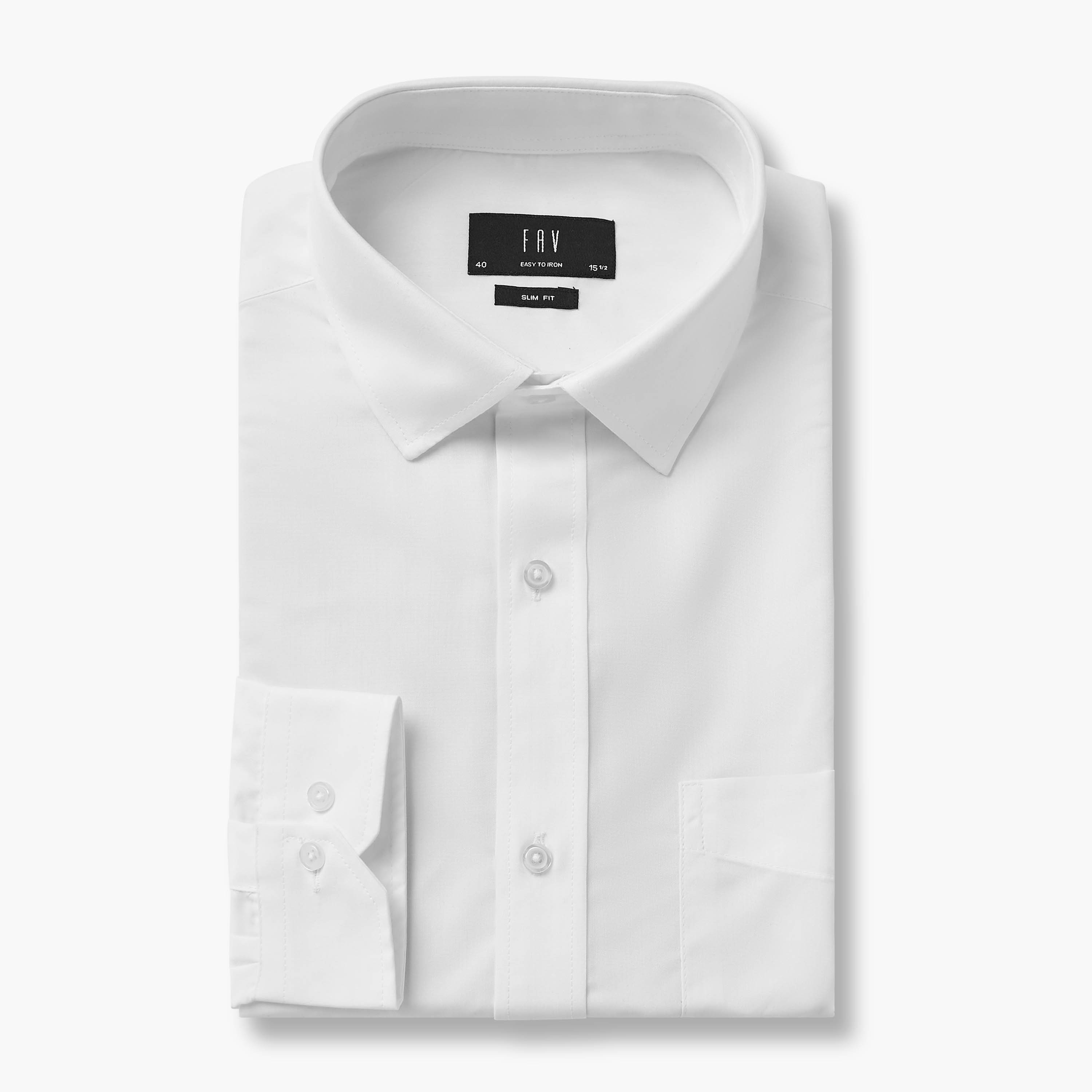 Set of 2 - Men Slim Fit Collared Long Sleeves Shirt-men-clothing-shirts-image-3