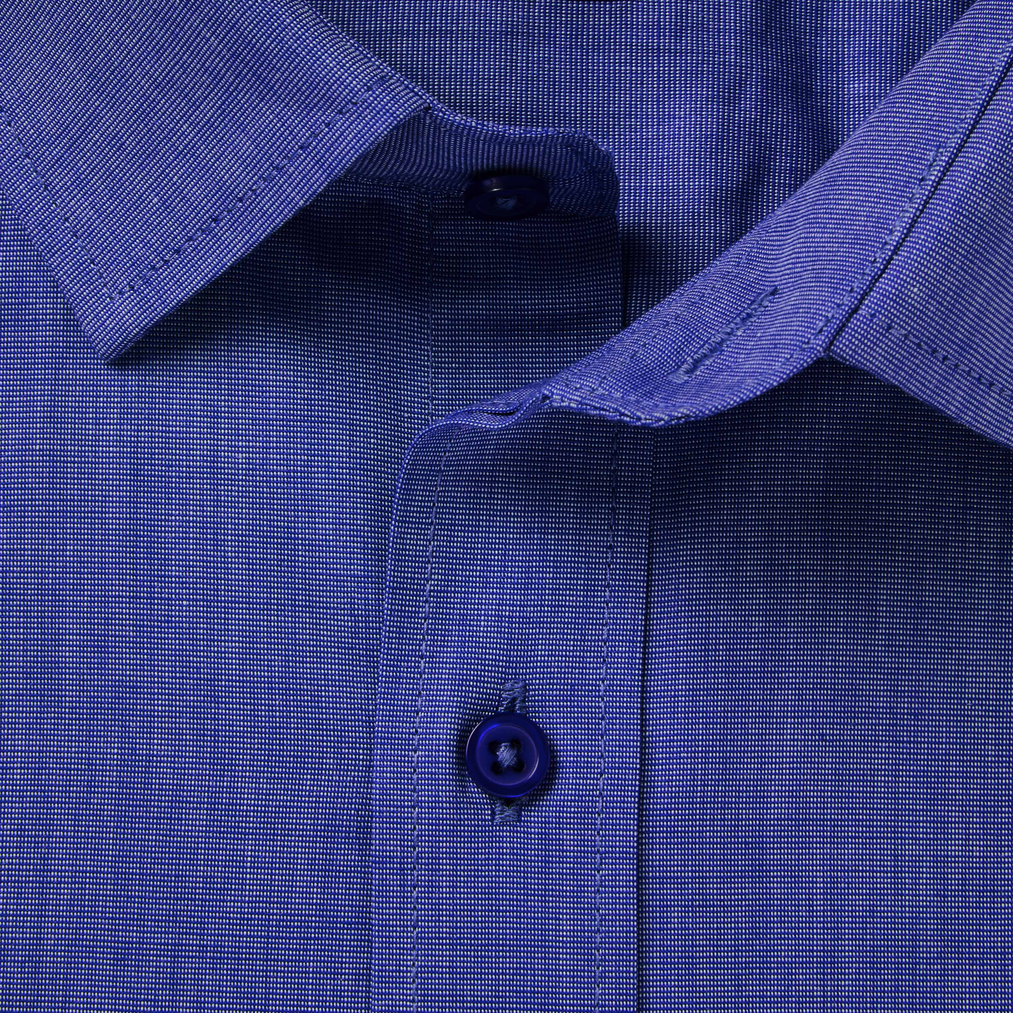 Men Slim Fit Collared Textured Long Sleeves Shirt-men-clothing-shirts-image-6