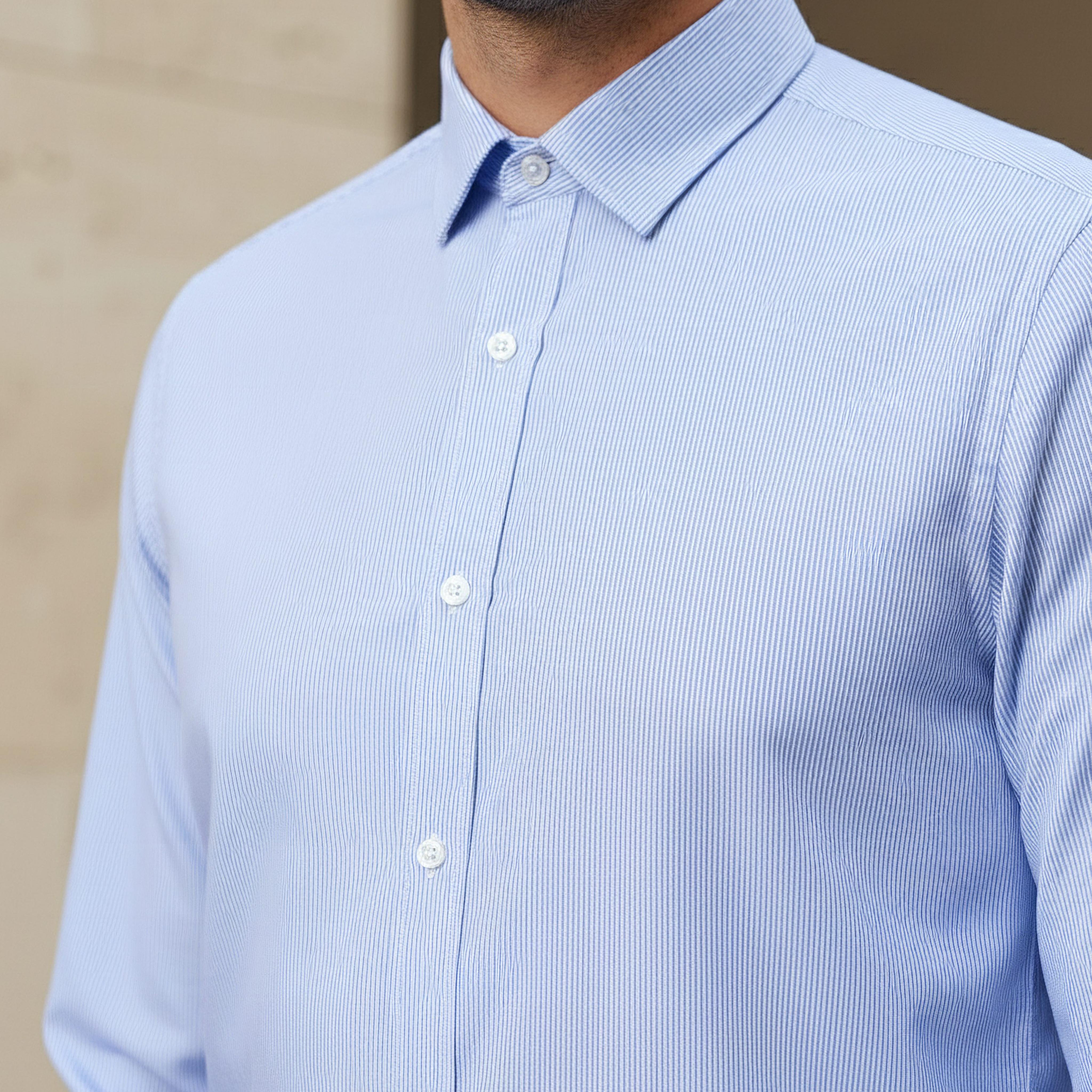 قميص رجالي مخطط أنيق بياقة وقصة عادية وأكمام طويلة-men-clothing-shirts-image-6