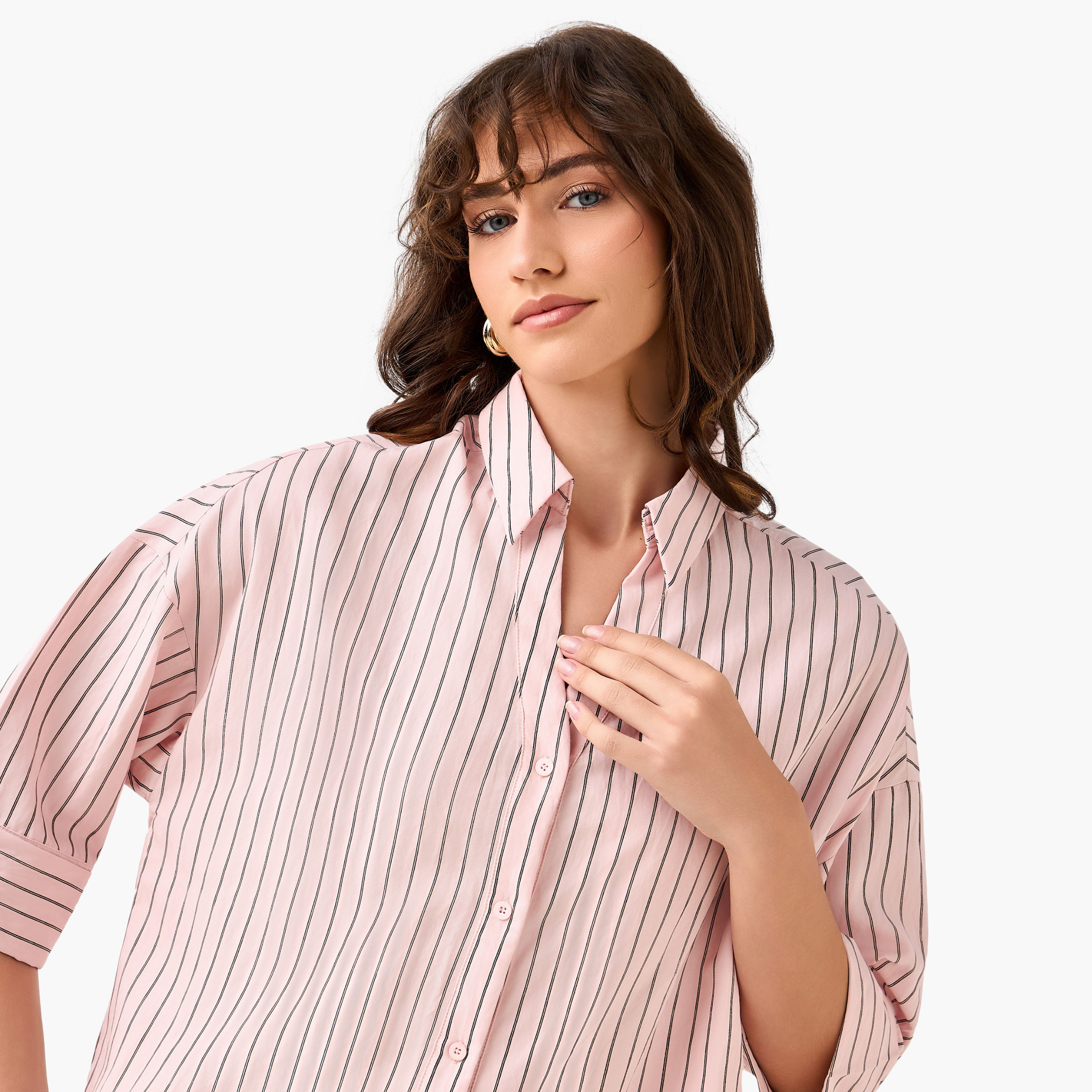 Boxy Shirt with Stripes-women-clothing-shirtsandblouses-shirts-image-7